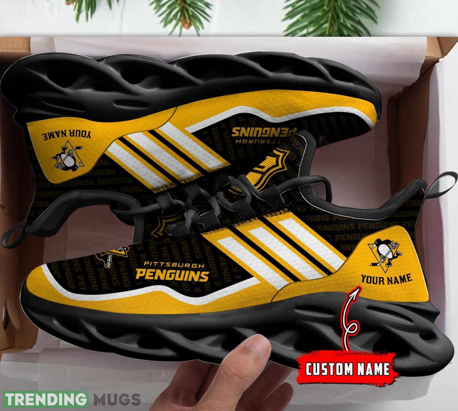 Pittsburgh Penguins Personalized Max Soul Chunky Sneakers Custom Name Running Shoes Max Soul Pittsburgh Penguins Personalized Max Soul Chunky Sneakers Custom Name Running Shoes Max Soul
