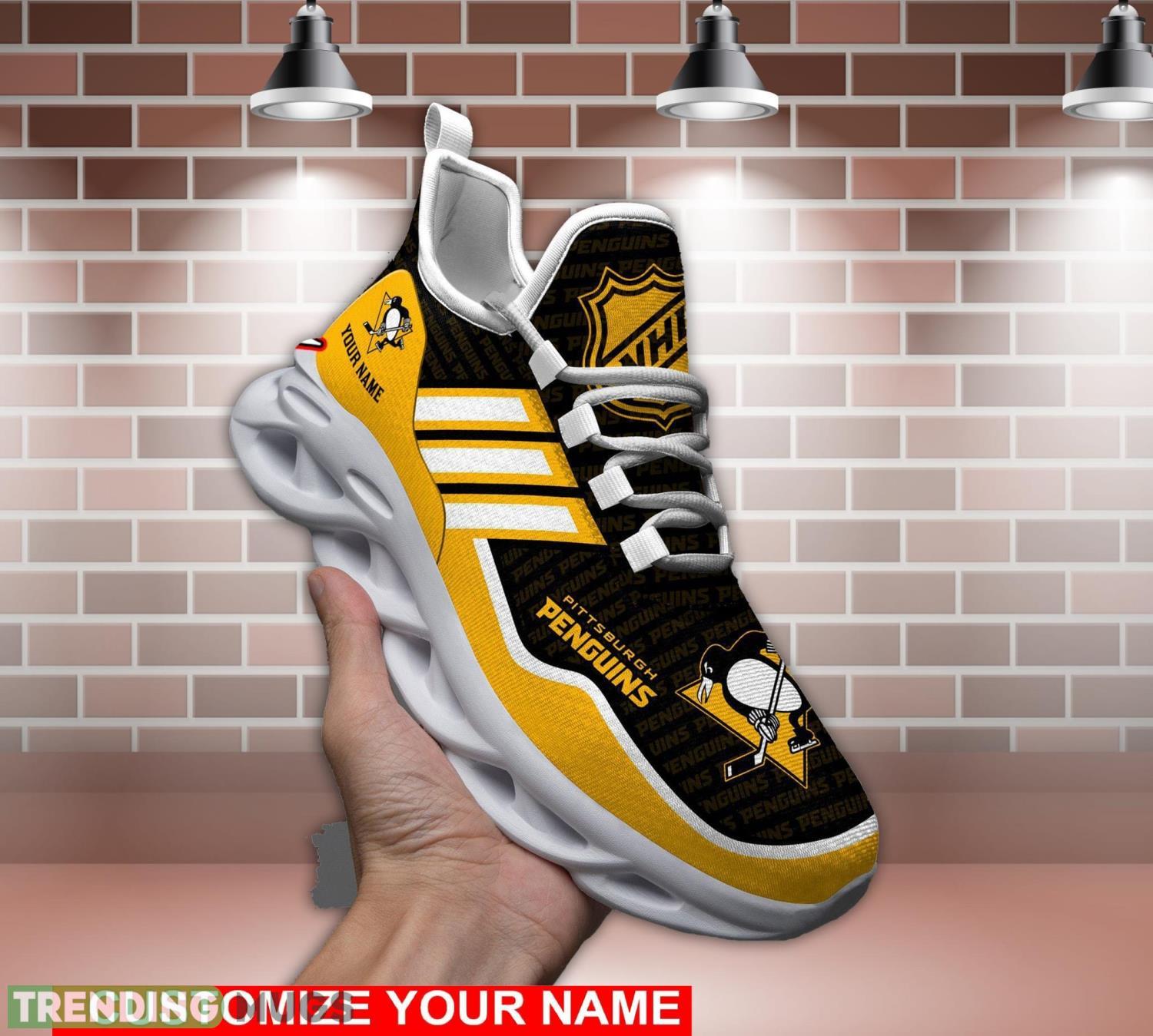 Pittsburgh Penguins Personalized Max Soul Chunky Sneakers Custom Name Running Shoes Max Soul Pittsburgh Penguins Personalized Max Soul Chunky Sneakers Custom Name Running Shoes Max Soul