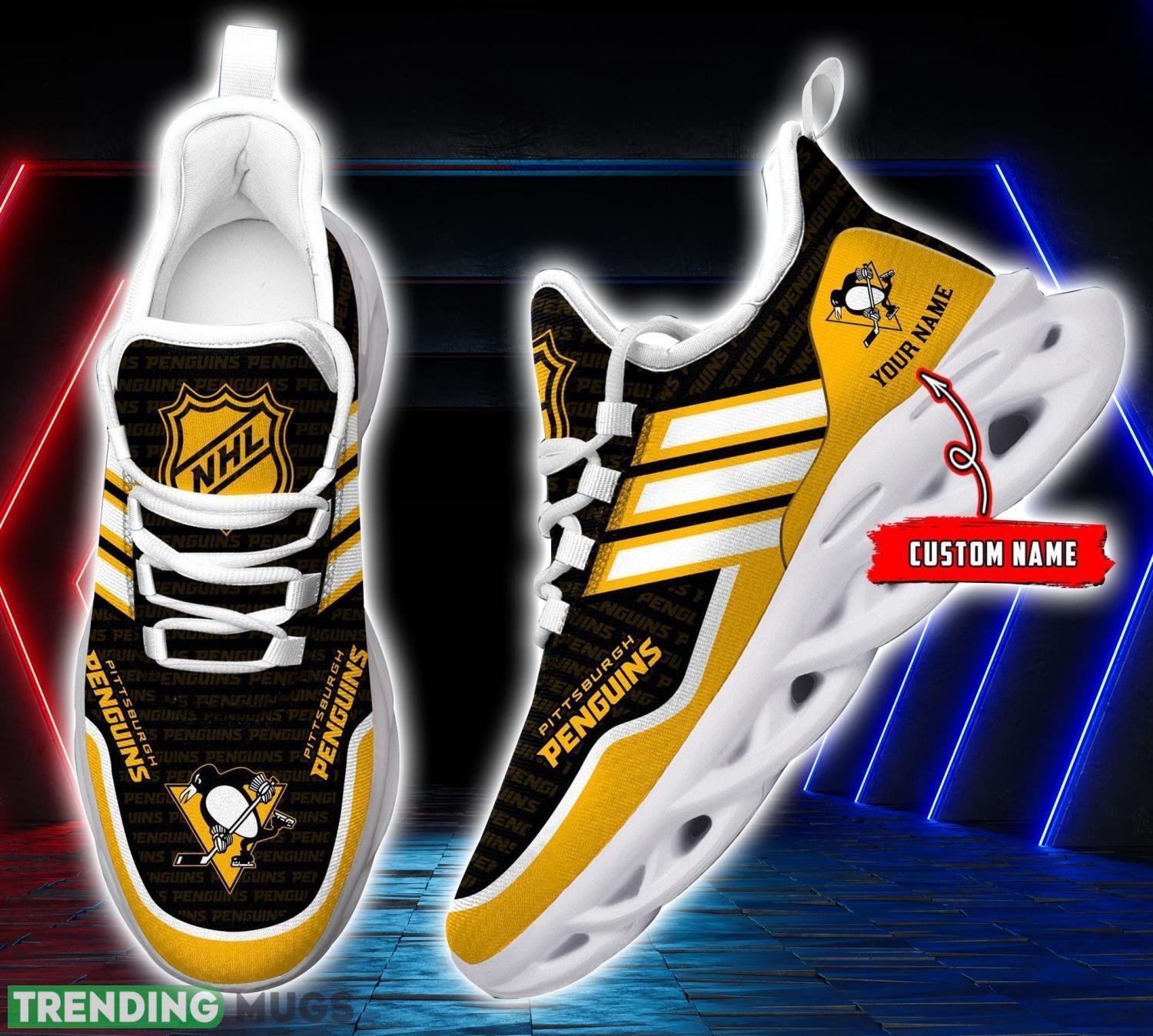 Pittsburgh Penguins Personalized Max Soul Chunky Sneakers Custom Name Running Shoes Max Soul Pittsburgh Penguins Personalized Max Soul Chunky Sneakers Custom Name Running Shoes Max Soul