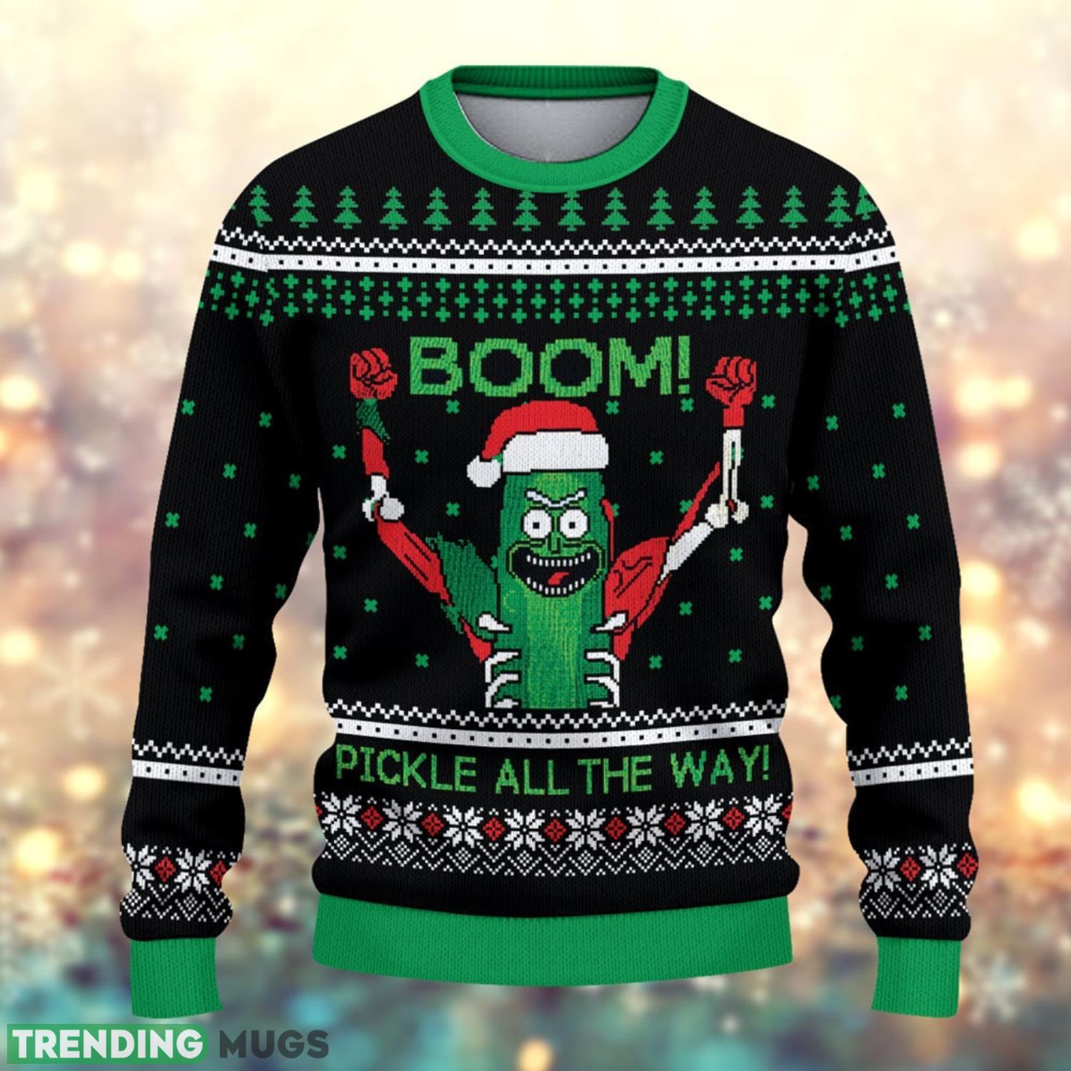 Rick And Morty Pickle Rick Christmas Ugly Sweater Rick Morty Christmas Sweater Pickle Rick Christmas 3D Sweater Rick And Morty Pickle Rick Christmas Ugly Sweater Rick Morty Christmas Sweater Pickle Rick Christmas 3D Sweater