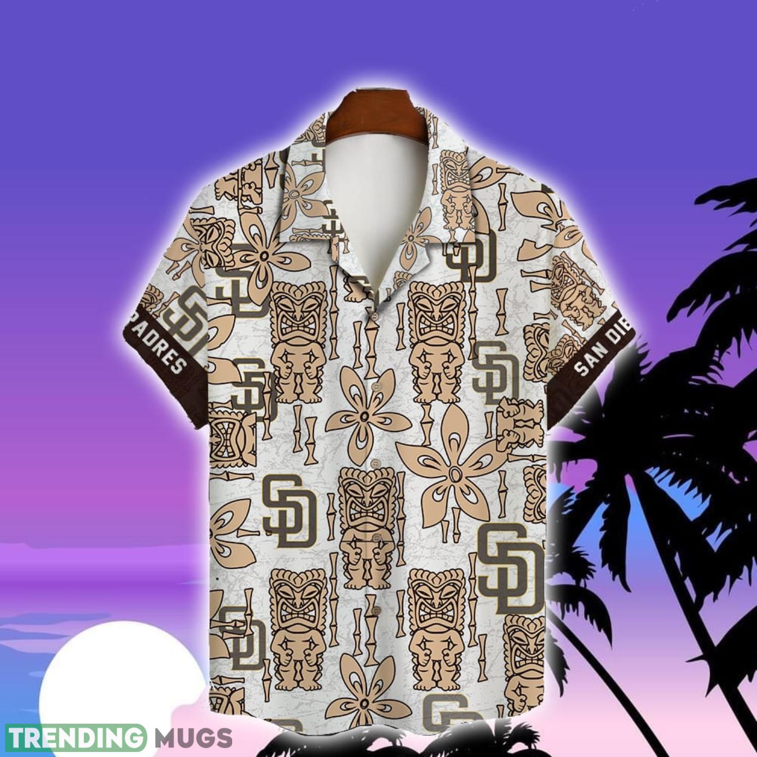 San Diego Padres Major League Baseball 3D AOP Hawaiian Shirt For Fans Hawaiian Shirt San Diego Padres Major League Baseball 3D AOP Hawaiian Shirt For Fans Hawaiian Shirt