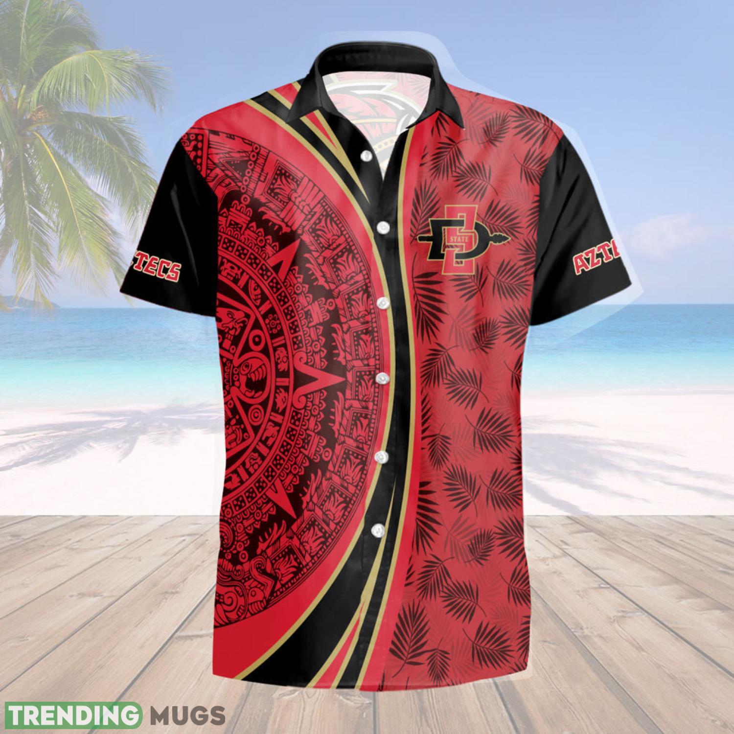 San Diego State Aztecs National Collegiate Athletic Association 2023 Hawaiian Shirt Summer Sport Gift Hawaiian Shirt San Diego State Aztecs National Collegiate Athletic Association 2023 Hawaiian Shirt Summer Sport Gift Hawaiian Shirt