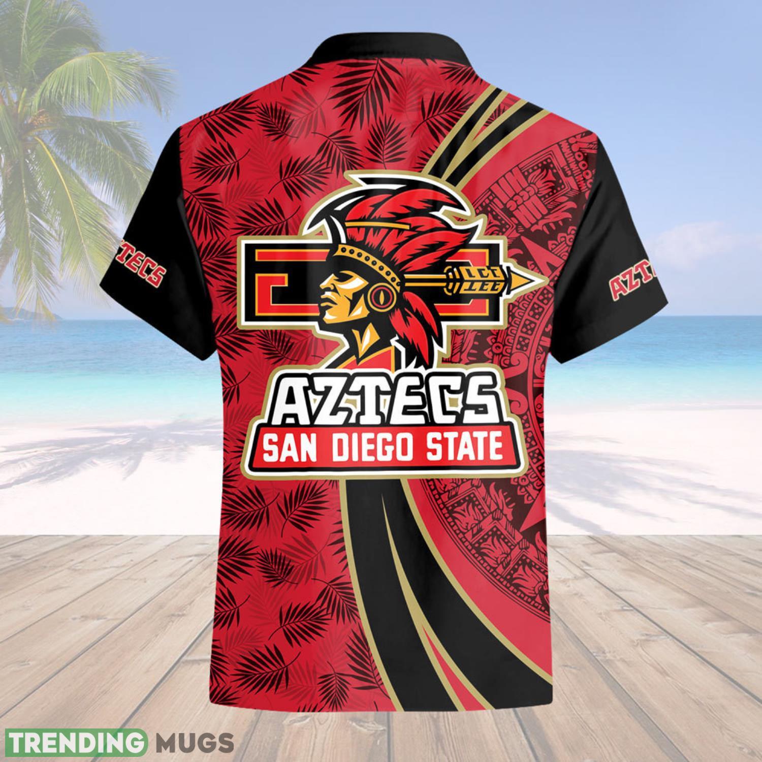 San Diego State Aztecs National Collegiate Athletic Association 2023 Hawaiian Shirt Summer Sport Gift Hawaiian Shirt San Diego State Aztecs National Collegiate Athletic Association 2023 Hawaiian Shirt Summer Sport Gift Hawaiian Shirt
