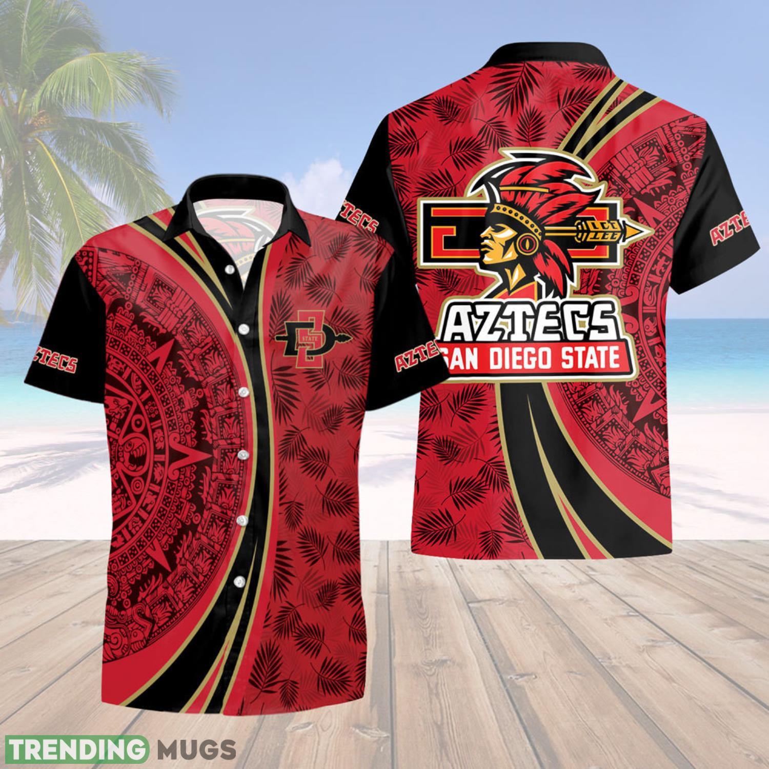 San Diego State Aztecs National Collegiate Athletic Association 2023 Hawaiian Shirt Summer Sport Gift Product Photo 1 San Diego State Aztecs National Collegiate Athletic Association 2023 Hawaiian Shirt Summer Sport Gift Product Photo 1