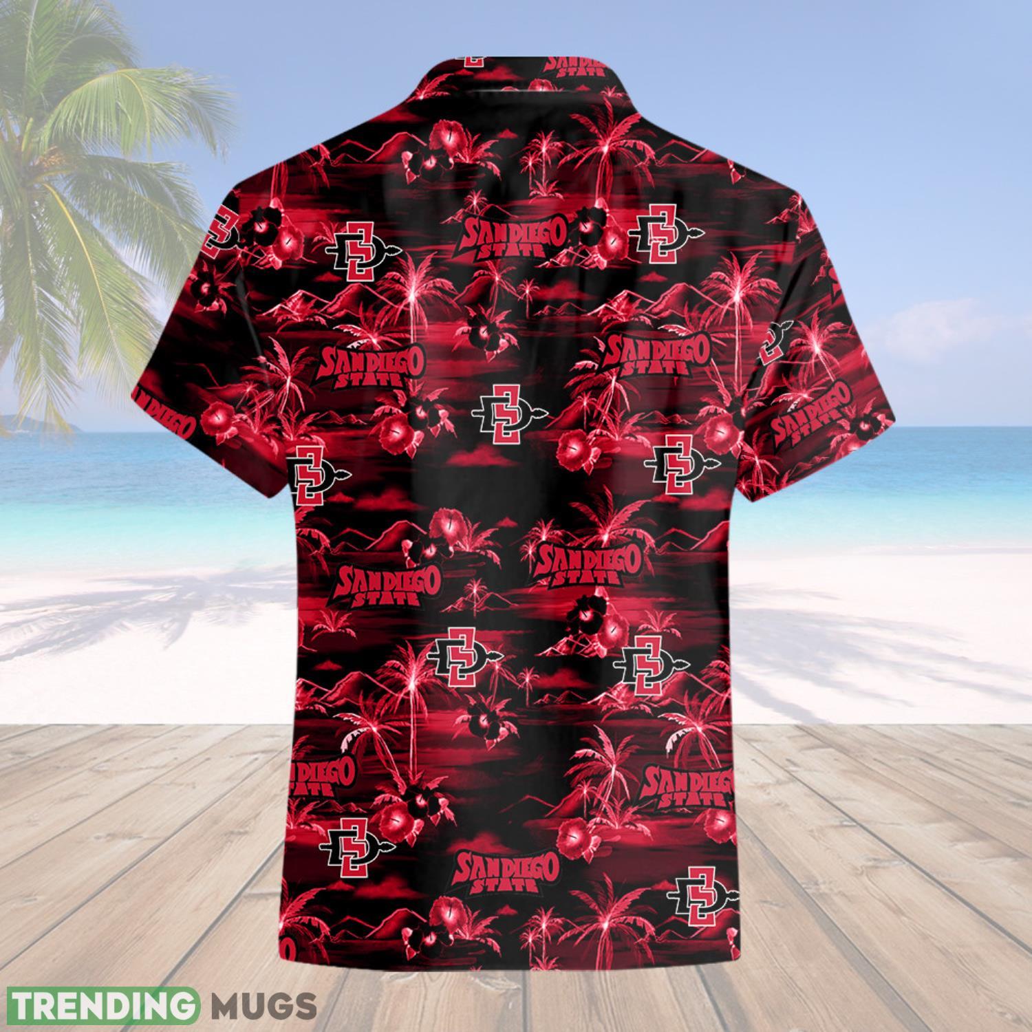 San Diego State Aztecs National Collegiate Athletic Pattern 2023 Hawaiian Shirt Summer Sport Gift Hawaiian Shirt San Diego State Aztecs National Collegiate Athletic Pattern 2023 Hawaiian Shirt Summer Sport Gift Hawaiian Shirt