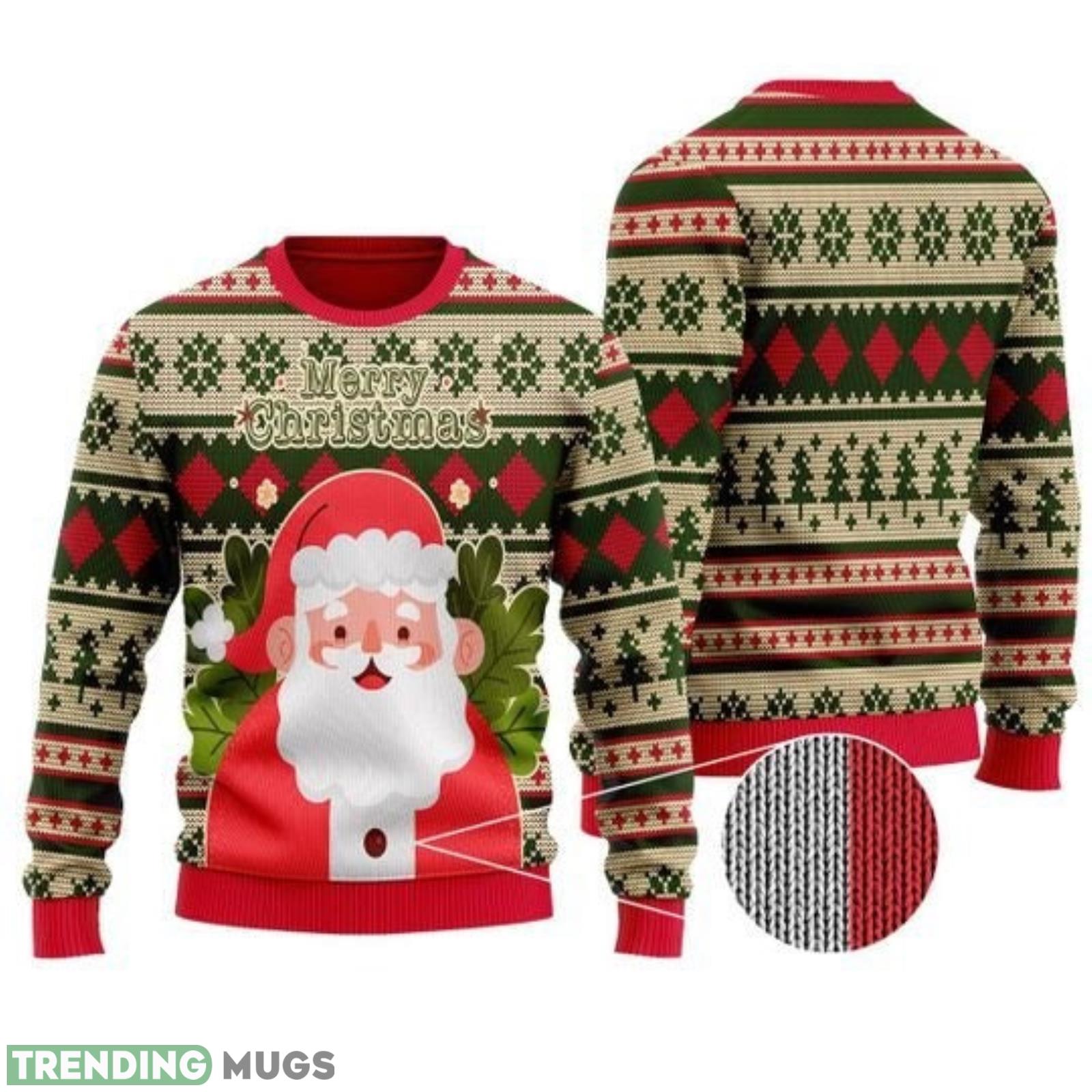 Santa Claus Funny Gift Ugly Christmas Sweater Unisex 3D Sweater Christmas Gift Product Photo 1 Santa Claus Funny Gift Ugly Christmas Sweater Unisex 3D Sweater Christmas Gift Product Photo 1