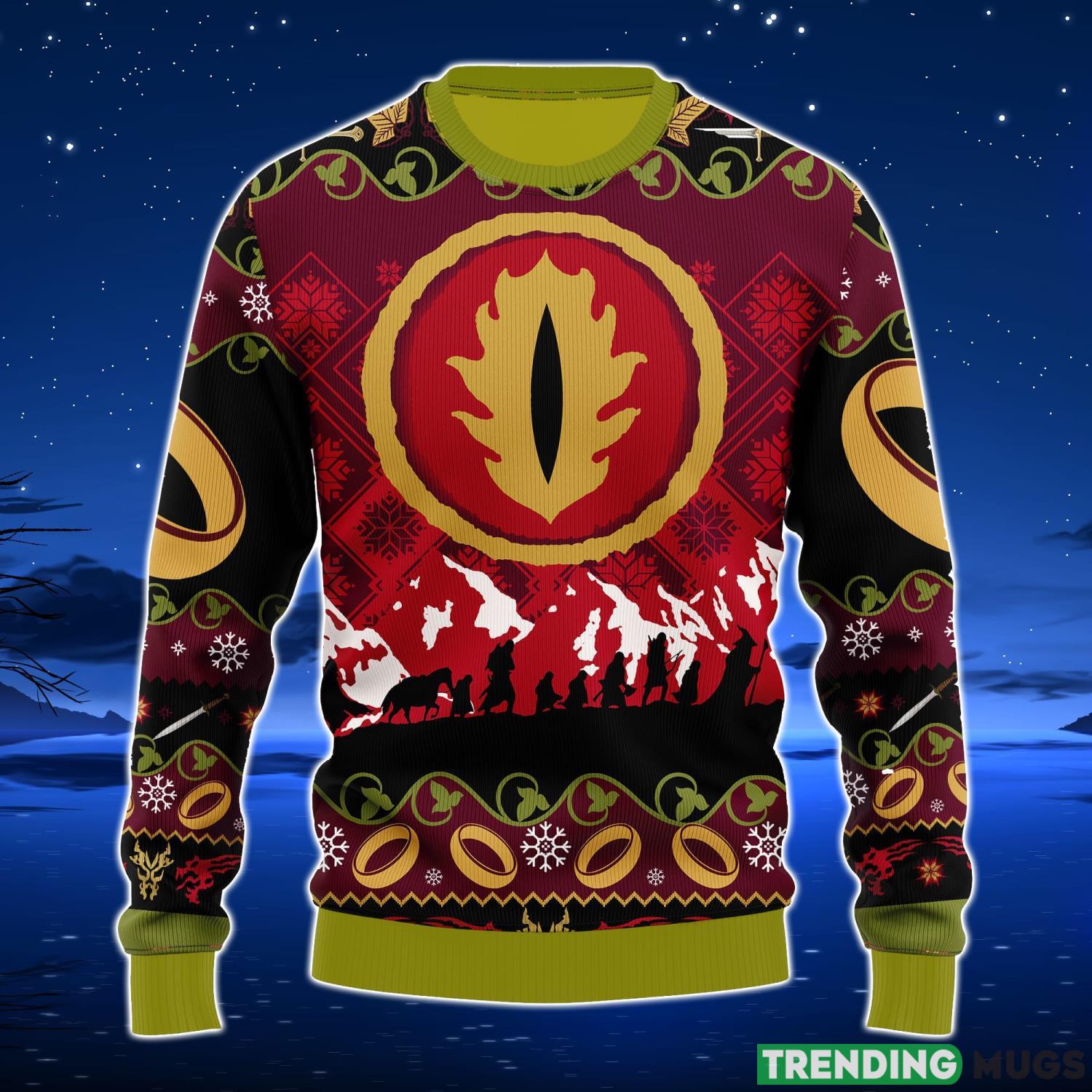 Sauron The Lord Of The Rings Ugly Christmas Sweater Men And Women Christmas Gift Product Photo 1 Sauron The Lord Of The Rings Ugly Christmas Sweater Men And Women Christmas Gift Product Photo 1