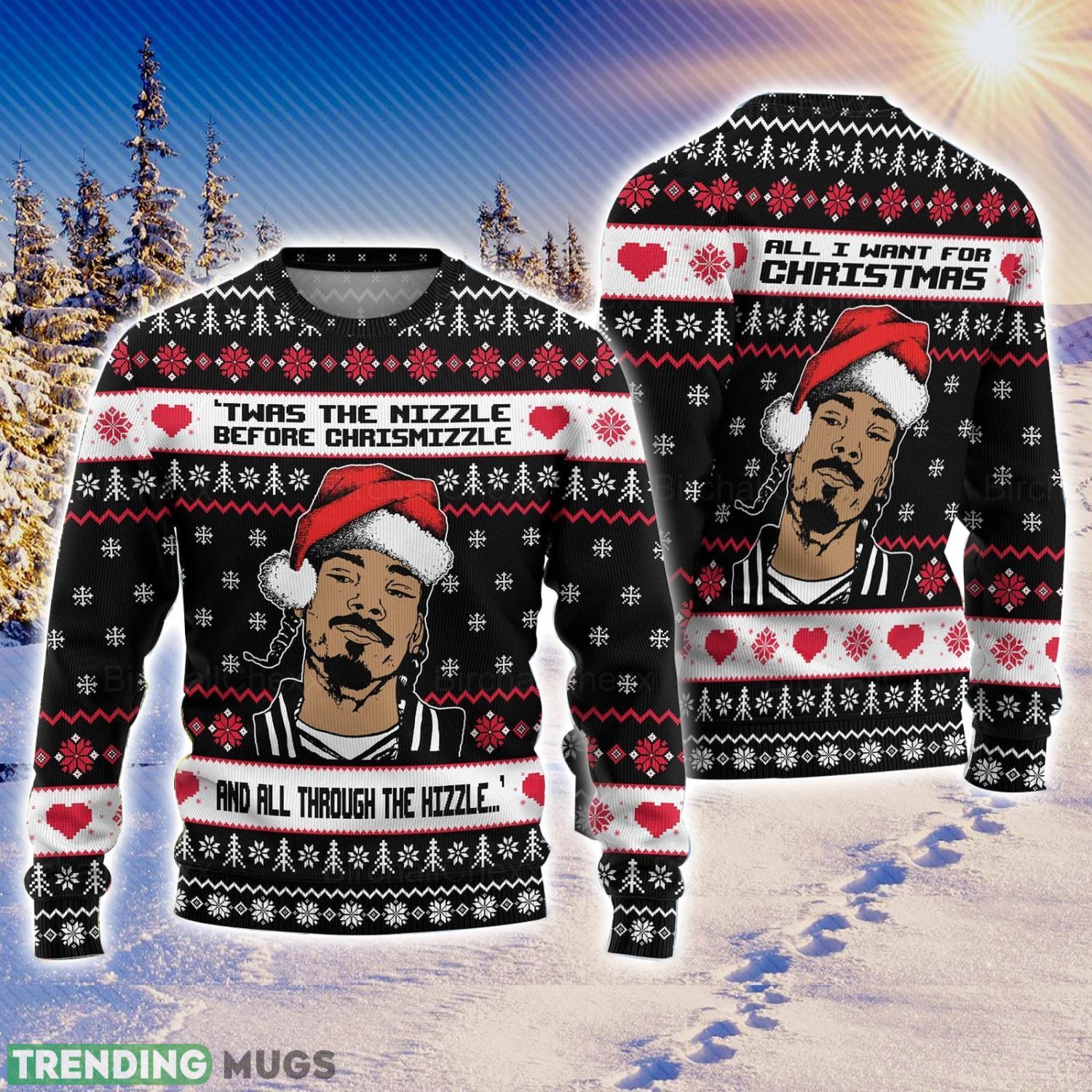 Snoop Dogg Ugly Christmas Sweater Xmas Christmas Gift Product Photo 1 Snoop Dogg Ugly Christmas Sweater Xmas Christmas Gift Product Photo 1