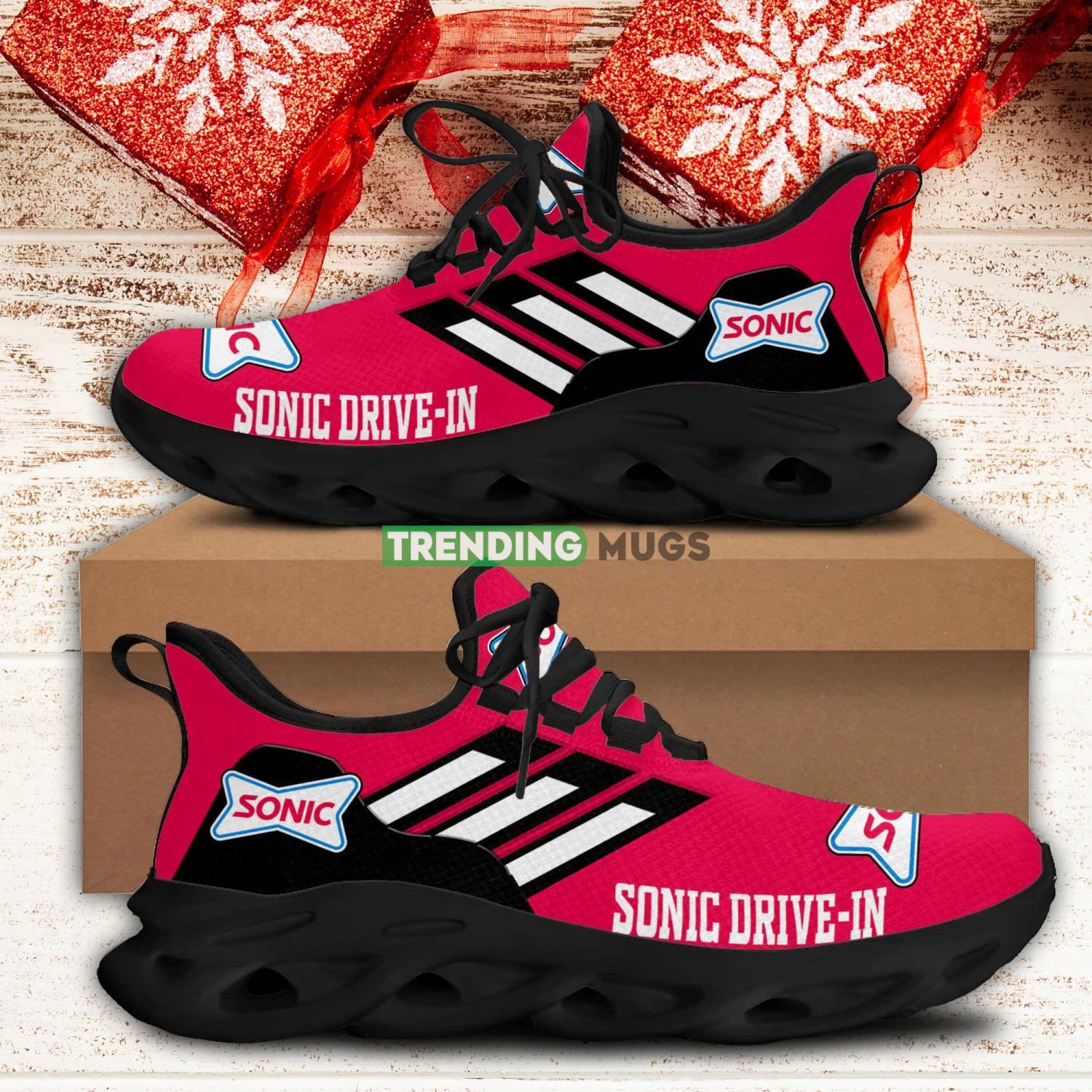 Sonic Drive-In Ultra Walking Sneakers White Striped Men And Women Max Soul Shoes Product Photo 1 Sonic Drive-In Ultra Walking Sneakers White Striped Men And Women Max Soul Shoes Product Photo 1