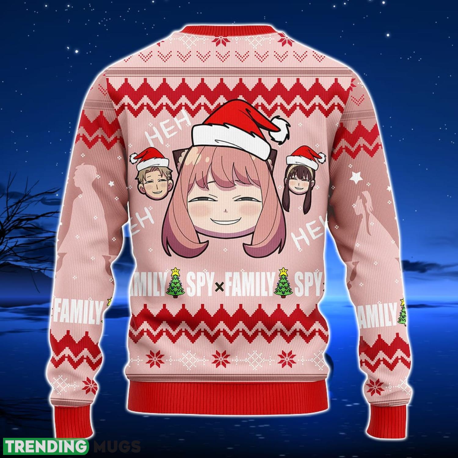 Spy X Family Anya Ugly Christmas Sweater Anime Men And Women Christmas Gift 3D Sweater Spy X Family Anya Ugly Christmas Sweater Anime Men And Women Christmas Gift 3D Sweater