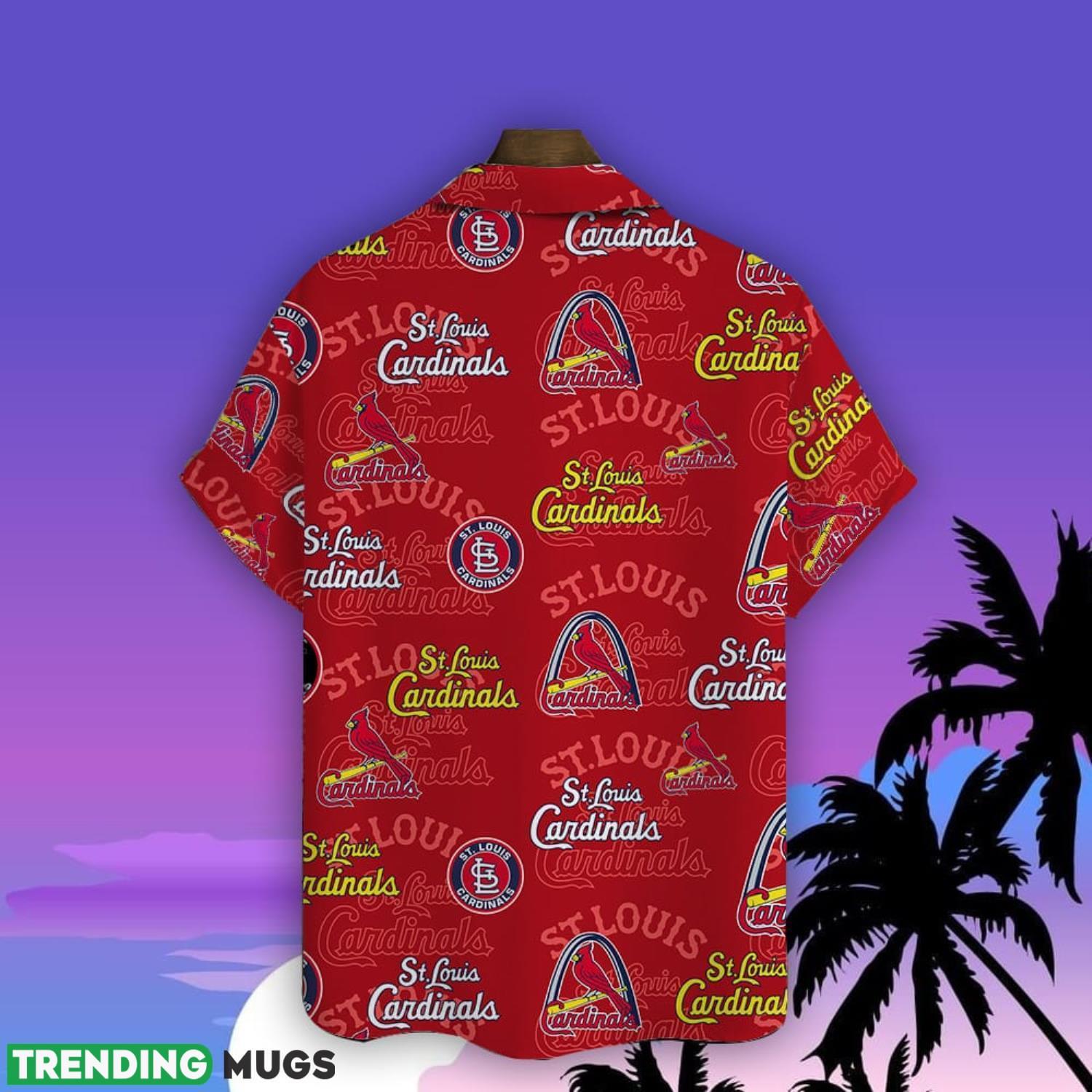 St. Louis Cardinals Major League Baseball Simple Pattern 3D Print Trending Hawaiian Shirt Summer Gift Hawaiian Shirt St. Louis Cardinals Major League Baseball Simple Pattern 3D Print Trending Hawaiian Shirt Summer Gift Hawaiian Shirt