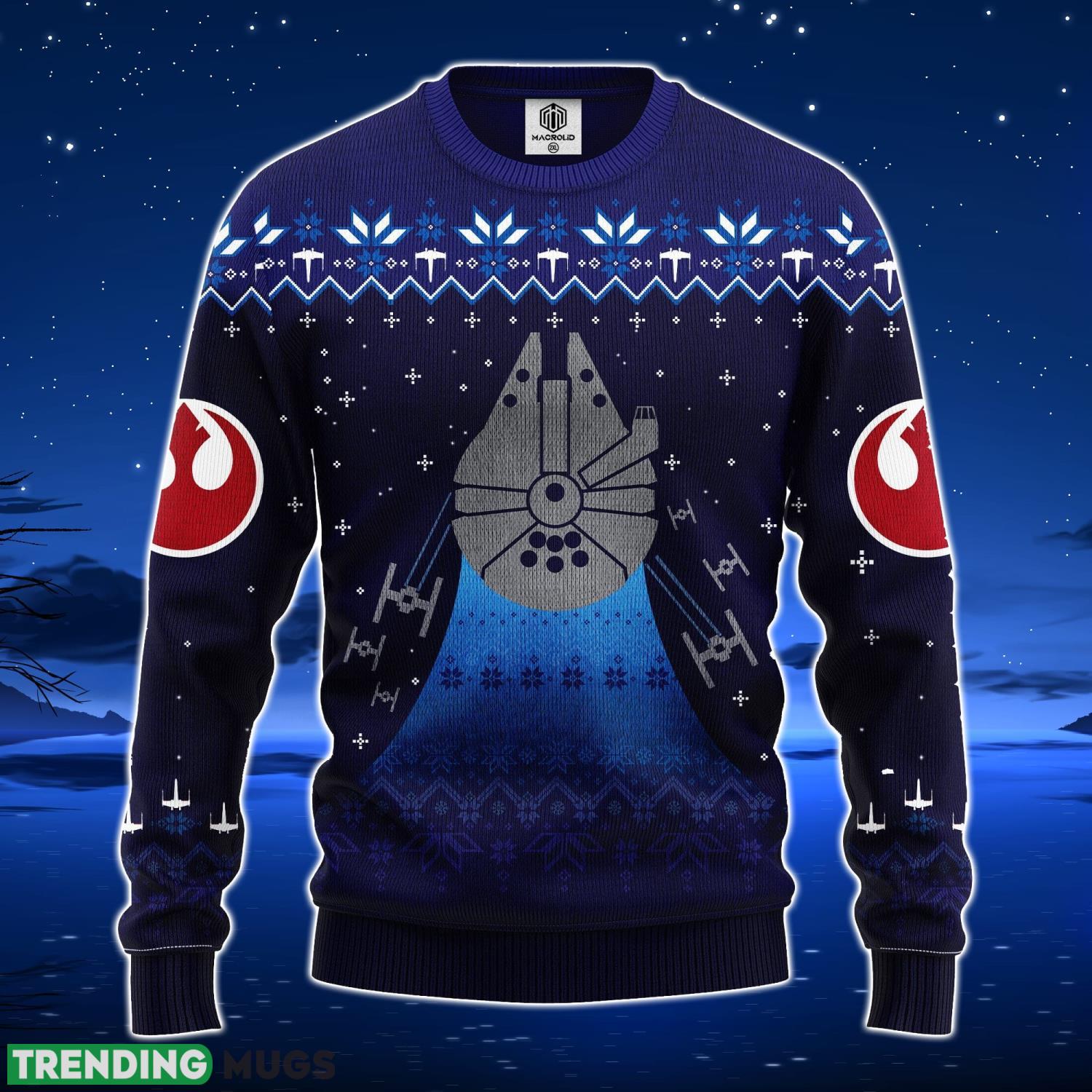 Star Wars Blue Navi Winter Ugly Sweater Amazing Gift Men And Women Christmas Gift Product Photo 1 Star Wars Blue Navi Winter Ugly Sweater Amazing Gift Men And Women Christmas Gift Product Photo 1