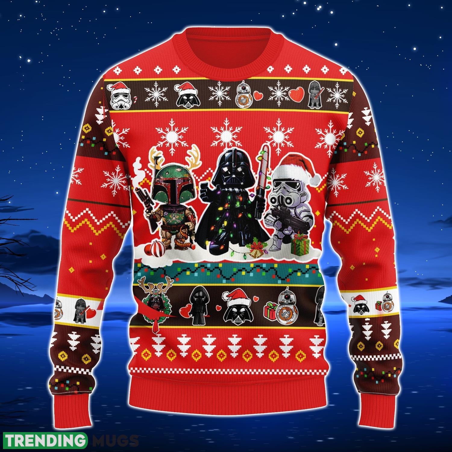 Star Wars Chibi Ugly Christmas Sweater Amazing Gift Men And Women Christmas Gift Product Photo 1 Star Wars Chibi Ugly Christmas Sweater Amazing Gift Men And Women Christmas Gift Product Photo 1