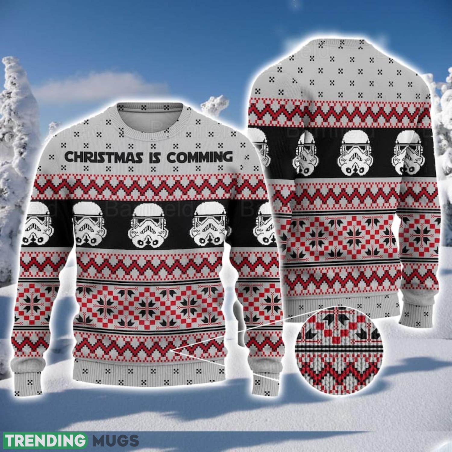 Storm Trooper Ugly Christmas Sweater Men And Women Christmas Gift Sweater Product Photo 1 Storm Trooper Ugly Christmas Sweater Men And Women Christmas Gift Sweater Product Photo 1
