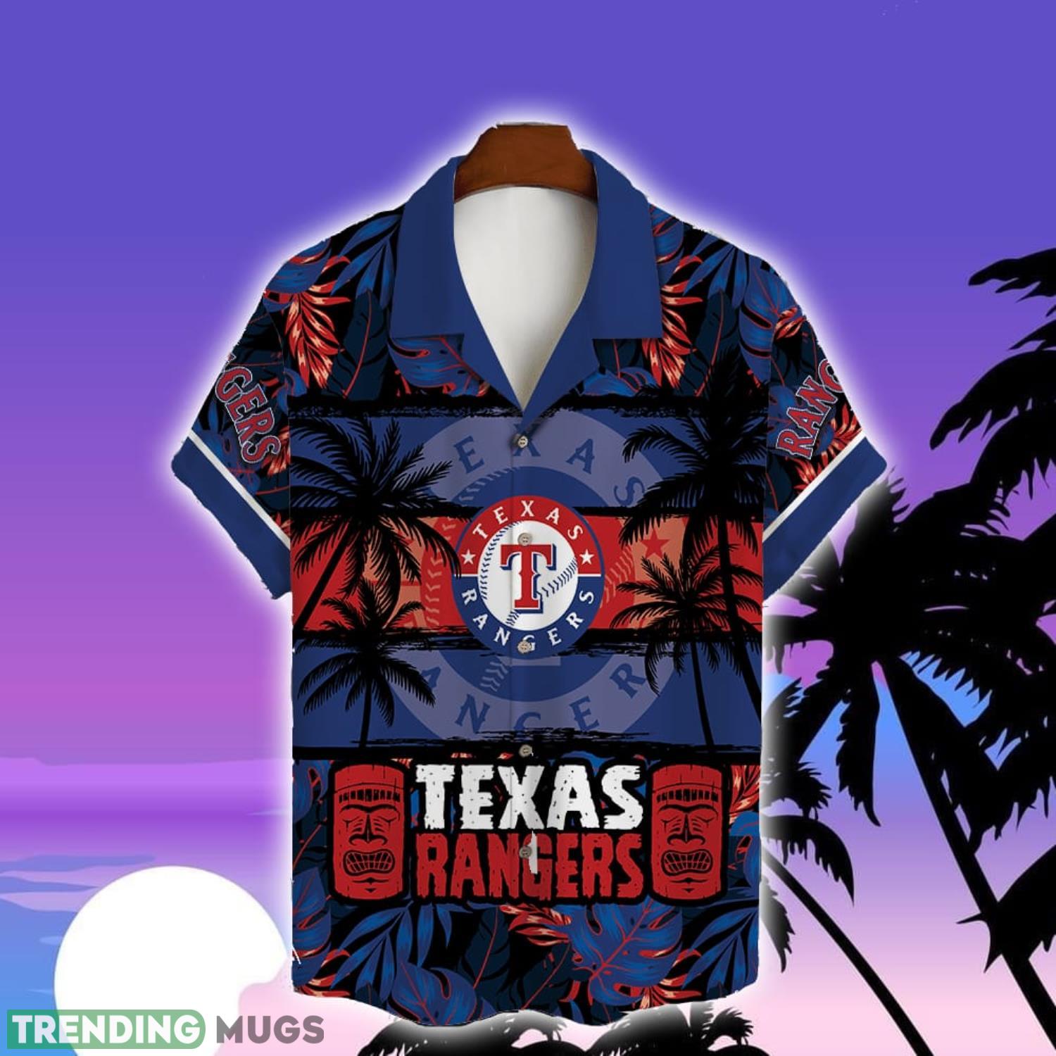 Texas Rangers Major League Baseball 2023 AOP Tropical Trending Hawaiian Shirt Summer Gift Hawaiian Shirt Texas Rangers Major League Baseball 2023 AOP Tropical Trending Hawaiian Shirt Summer Gift Hawaiian Shirt