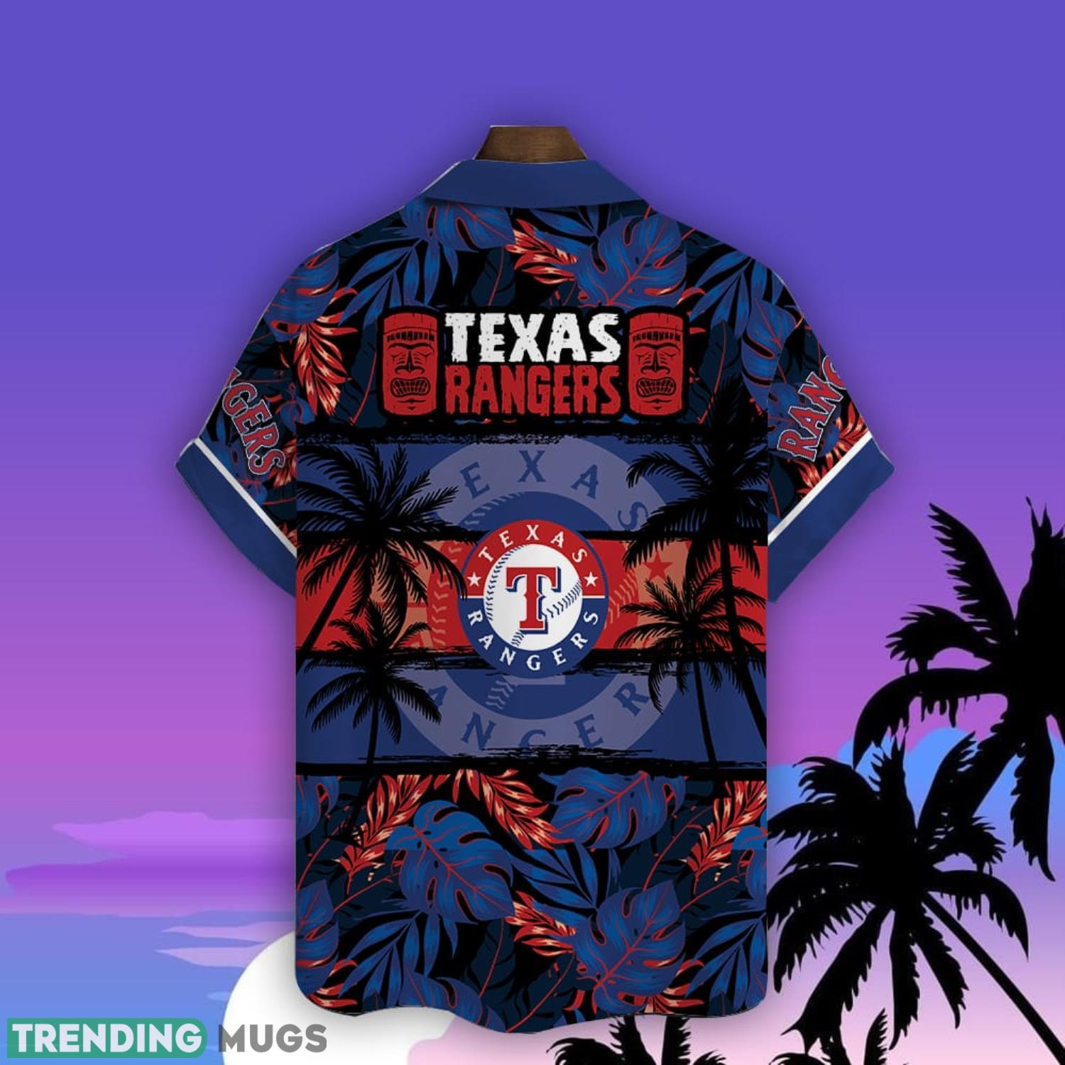 Texas Rangers Major League Baseball 2023 AOP Tropical Trending Hawaiian Shirt Summer Gift Hawaiian Shirt Texas Rangers Major League Baseball 2023 AOP Tropical Trending Hawaiian Shirt Summer Gift Hawaiian Shirt