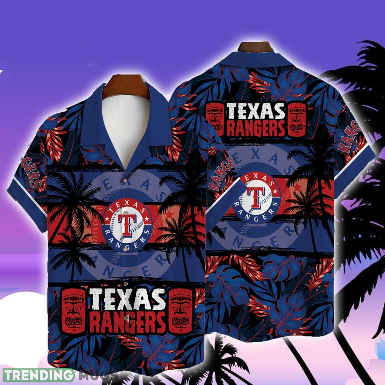 Texas Rangers Major League Baseball 2023 AOP Tropical Trending Hawaiian Shirt Summer Gift Product Photo 1 Texas Rangers Major League Baseball 2023 AOP Tropical Trending Hawaiian Shirt Summer Gift Product Photo 1