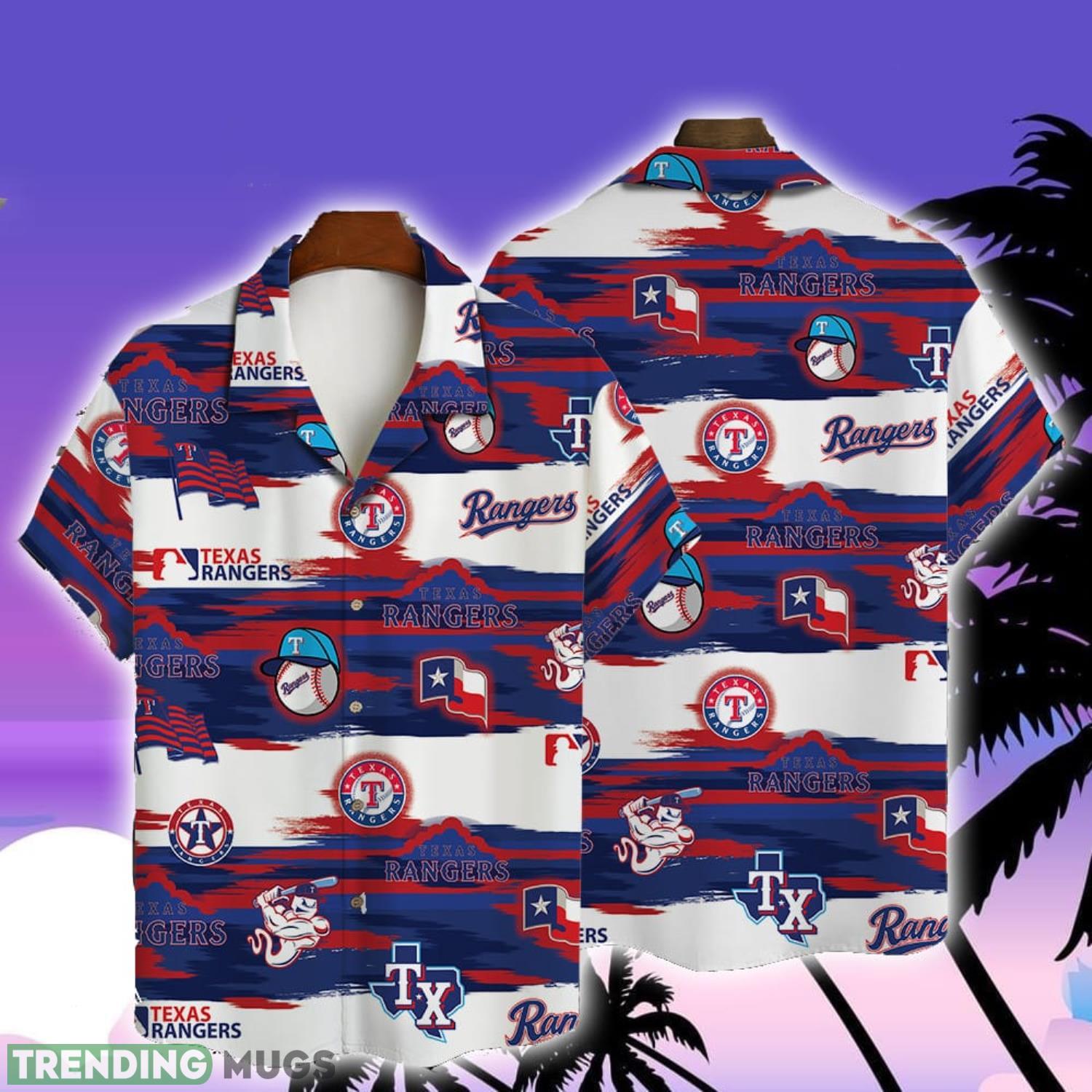 Texas Rangers Major League Baseball 3D Print Hawaiian Shirt Beach Lover Gift Product Photo 1 Texas Rangers Major League Baseball 3D Print Hawaiian Shirt Beach Lover Gift Product Photo 1