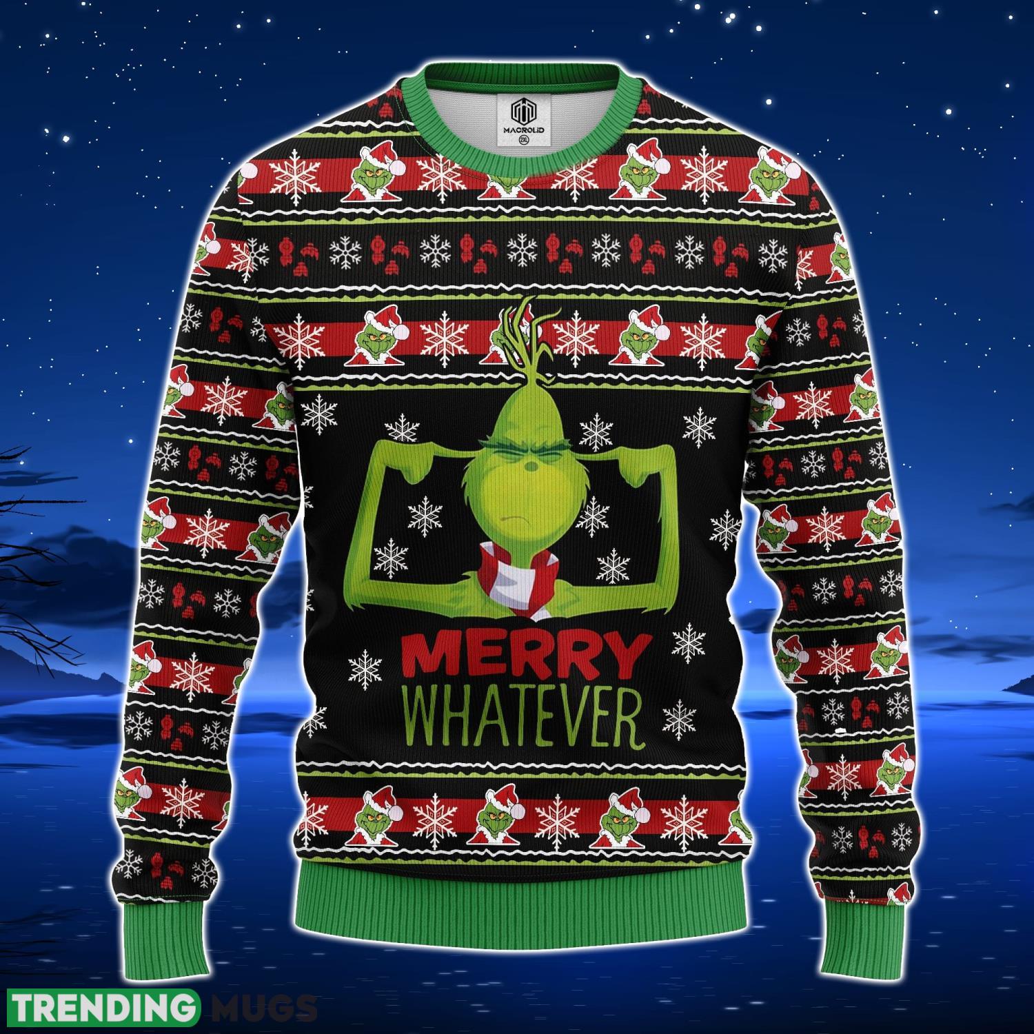 The Grinch Amazing Gift Ugly Christmas 3D Sweater Christmas Gift For Men And Women Product Photo 1