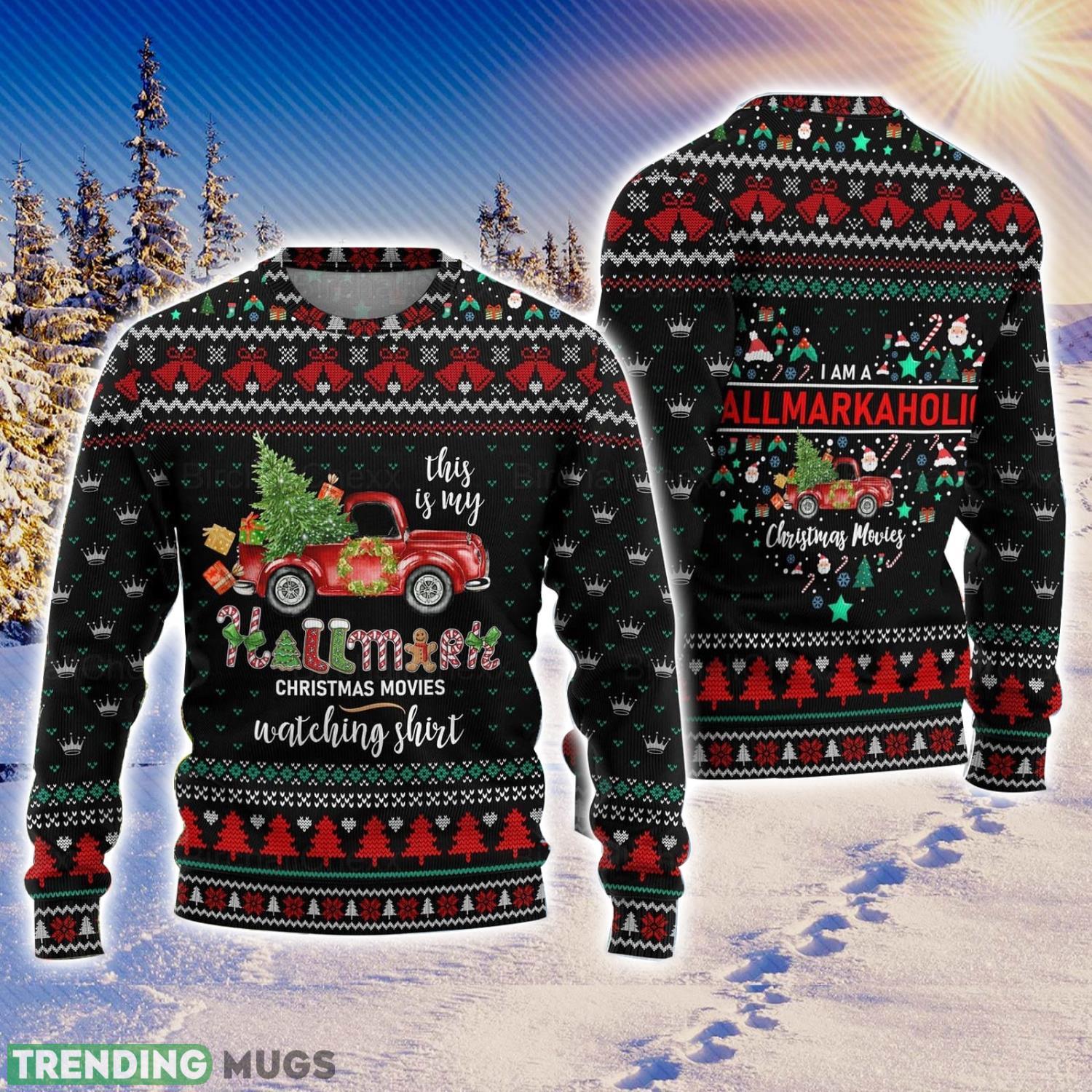 This Is My Christmas Movies Watching Ugly Christmas Sweater Product Photo 1 This Is My Christmas Movies Watching Ugly Christmas Sweater Product Photo 1
