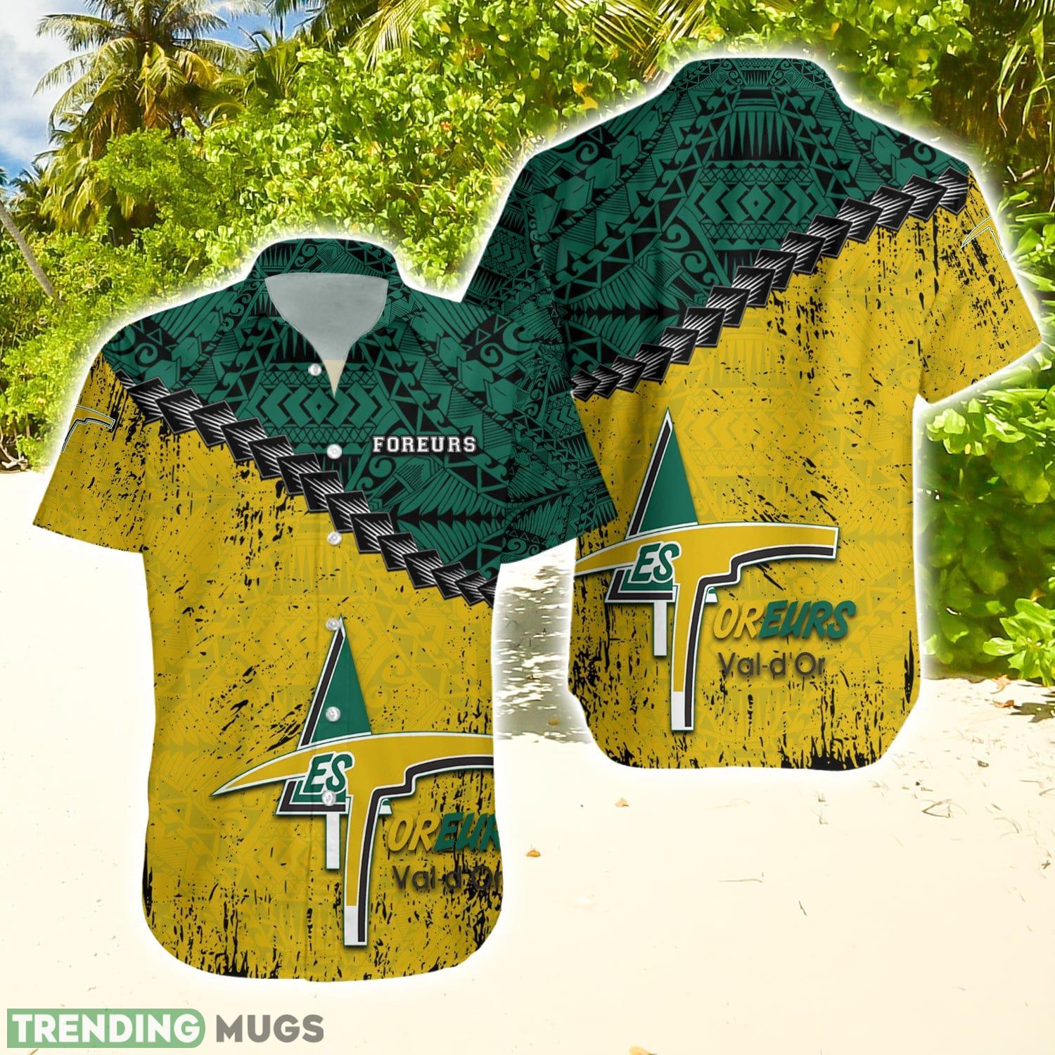 Val D Or Foreurs Ca Hockey Grunge Polynesian Tattoo Pattern Hawaiian Shirt For Fans Hawaiian Shirt Val D Or Foreurs Ca Hockey Grunge Polynesian Tattoo Pattern Hawaiian Shirt For Fans Hawaiian Shirt