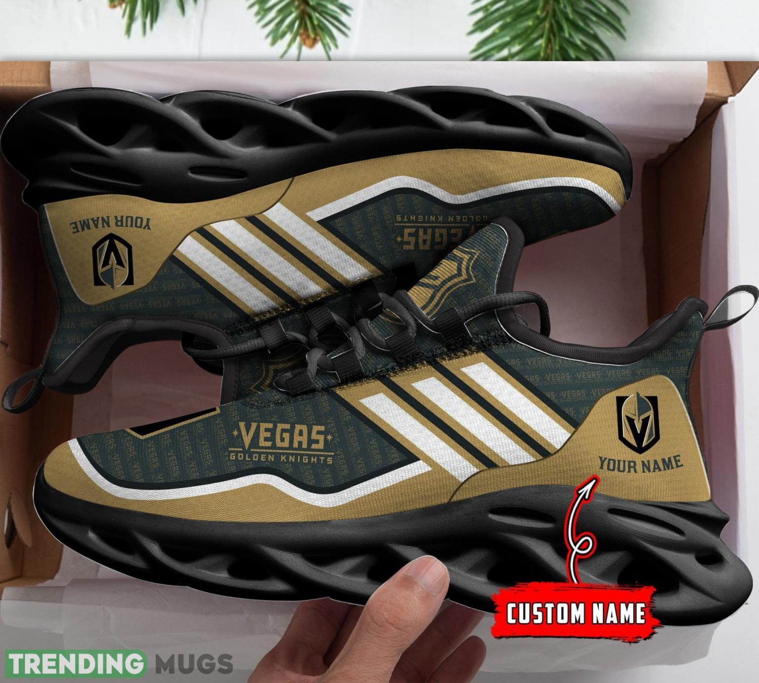 Vegas Golden Knights Personalized Max Soul Chunky Sneakers Custom Name Running Shoes Max Soul Vegas Golden Knights Personalized Max Soul Chunky Sneakers Custom Name Running Shoes Max Soul
