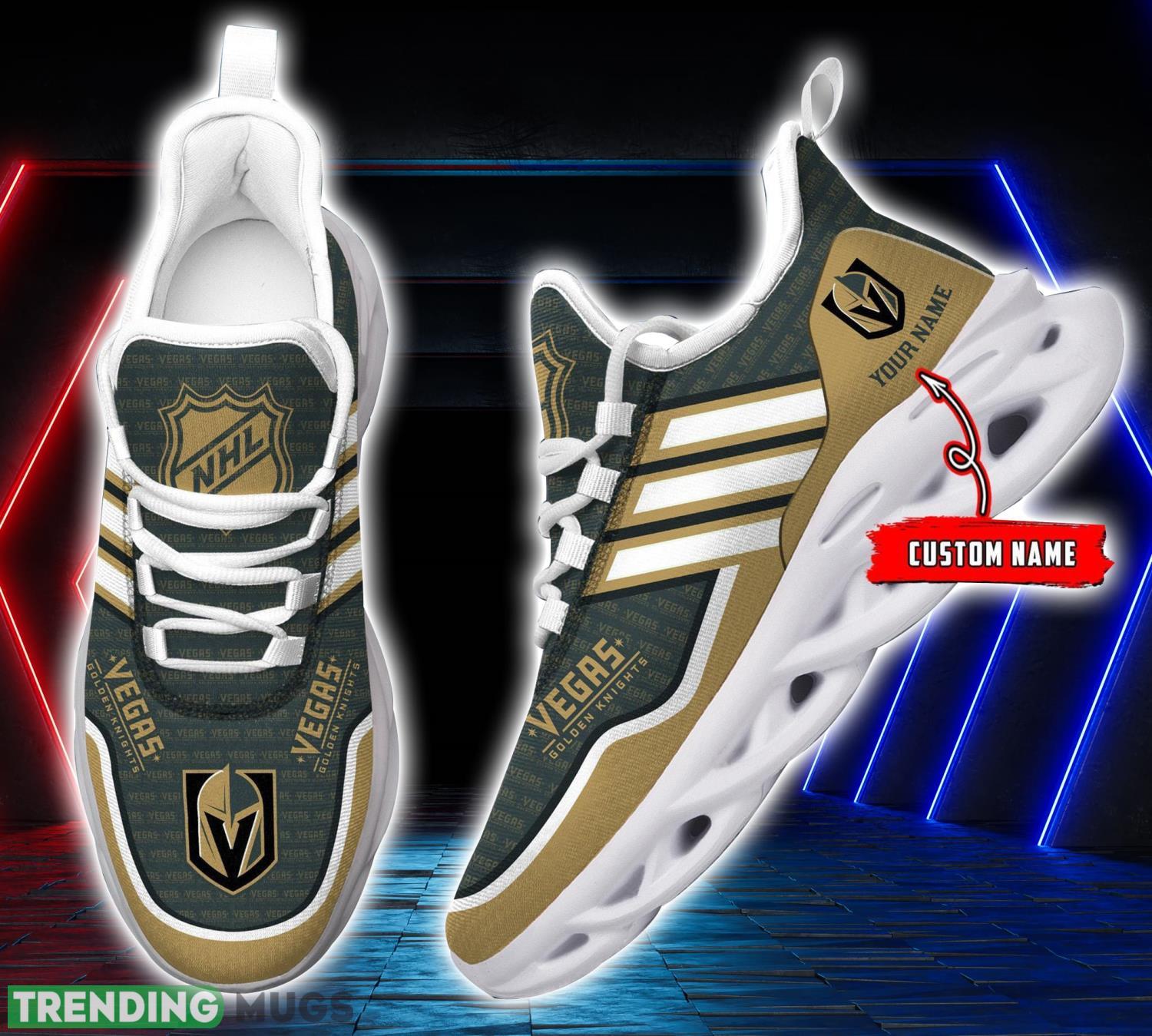 Vegas Golden Knights Personalized Max Soul Chunky Sneakers Custom Name Running Shoes Max Soul Vegas Golden Knights Personalized Max Soul Chunky Sneakers Custom Name Running Shoes Max Soul