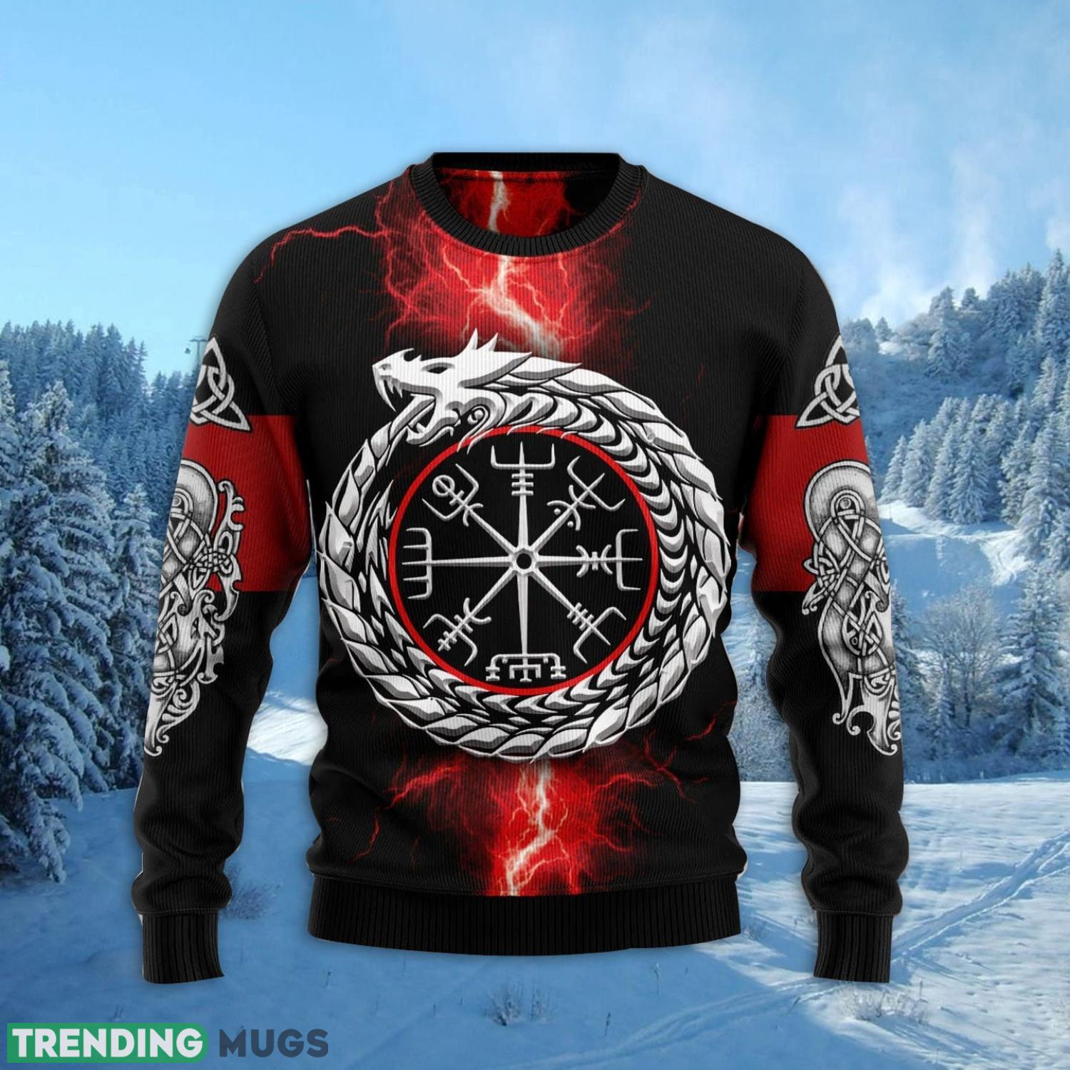 Viking Ugly Christmas Sweater Christmas Noel Gift 3D Sweater Viking Ugly Christmas Sweater Christmas Noel Gift 3D Sweater