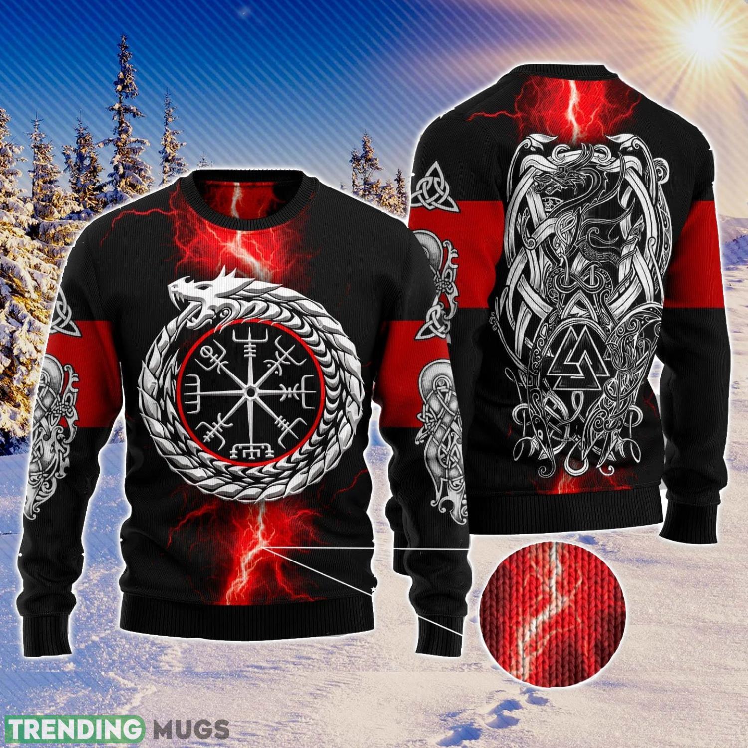 Viking Ugly Christmas Sweater Christmas Noel Gift Product Photo 1 Viking Ugly Christmas Sweater Christmas Noel Gift Product Photo 1