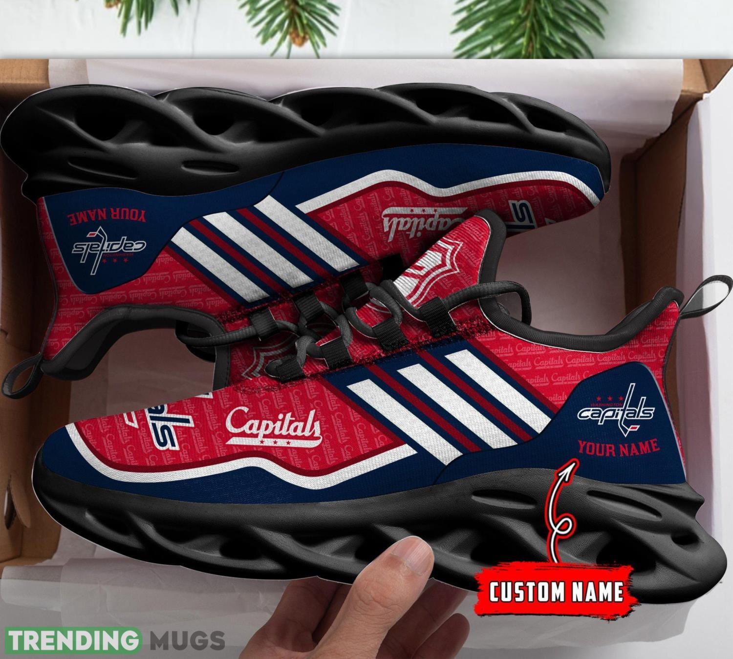 Washington Capitals Personalized Max Soul Chunky Sneakers Custom Name Running Shoes Max Soul Washington Capitals Personalized Max Soul Chunky Sneakers Custom Name Running Shoes Max Soul