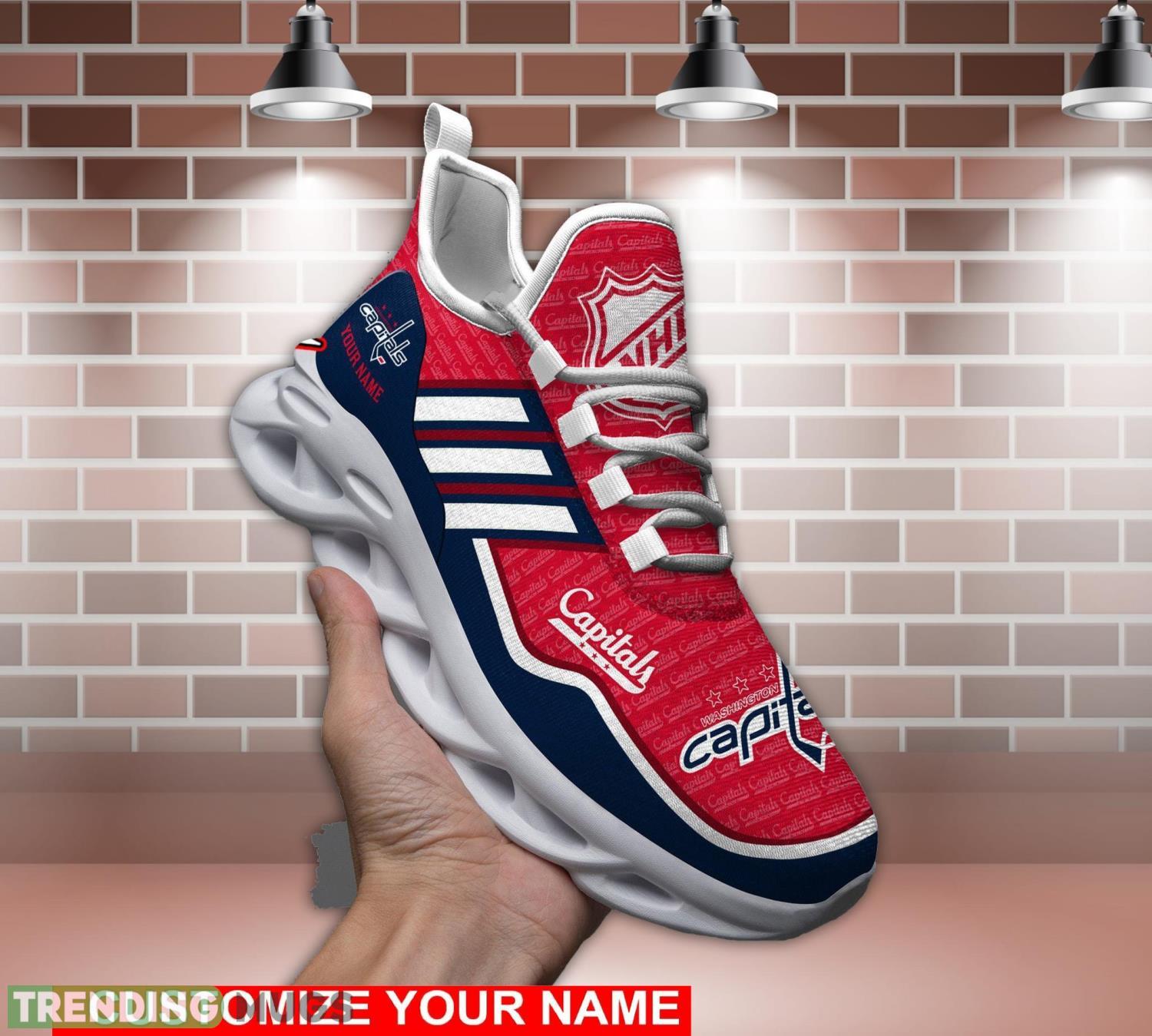 Washington Capitals Personalized Max Soul Chunky Sneakers Custom Name Running Shoes Max Soul Washington Capitals Personalized Max Soul Chunky Sneakers Custom Name Running Shoes Max Soul