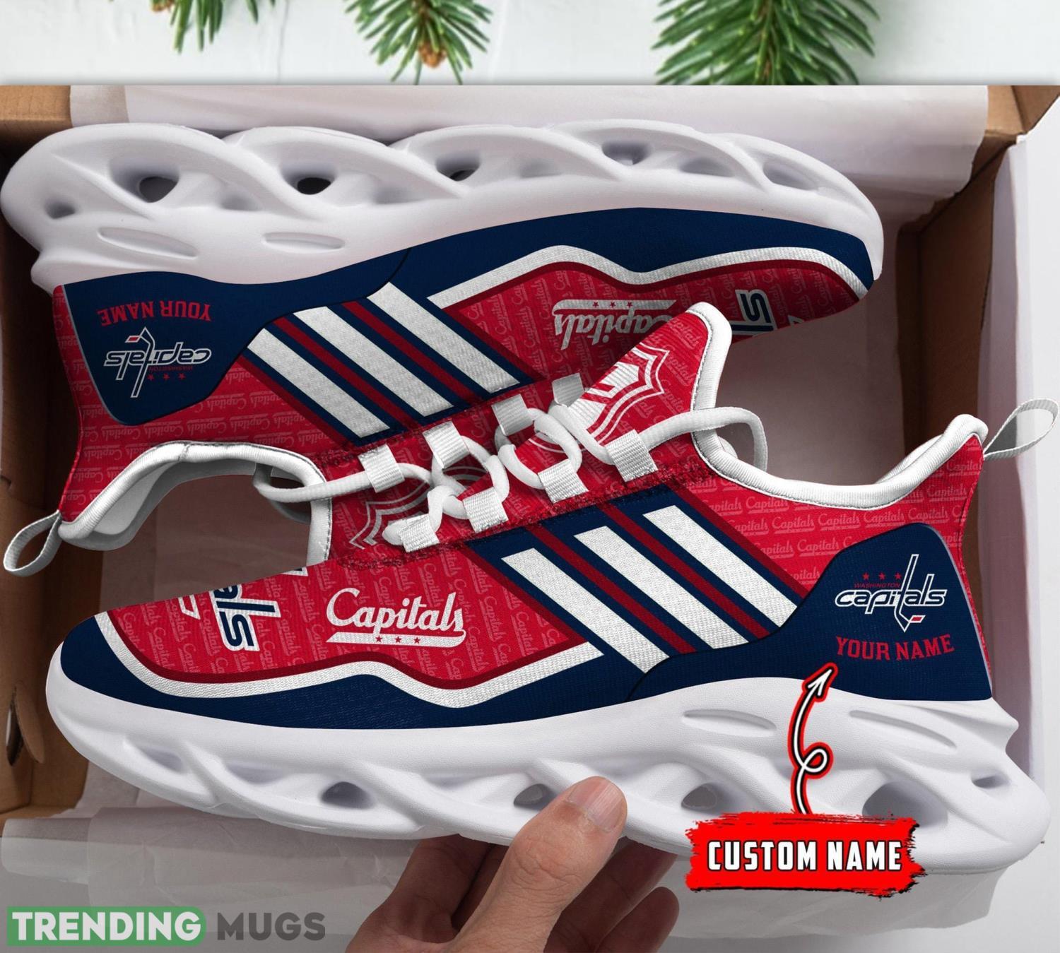 Washington Capitals Personalized Max Soul Chunky Sneakers Custom Name Running Shoes Product Photo 1 Washington Capitals Personalized Max Soul Chunky Sneakers Custom Name Running Shoes Product Photo 1