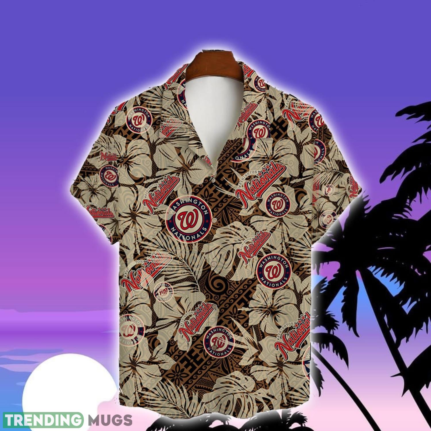 Washington Nationals Major League Baseball 3D AOP Hawaiian Shirt For Fans Hawaiian Shirt Washington Nationals Major League Baseball 3D AOP Hawaiian Shirt For Fans Hawaiian Shirt