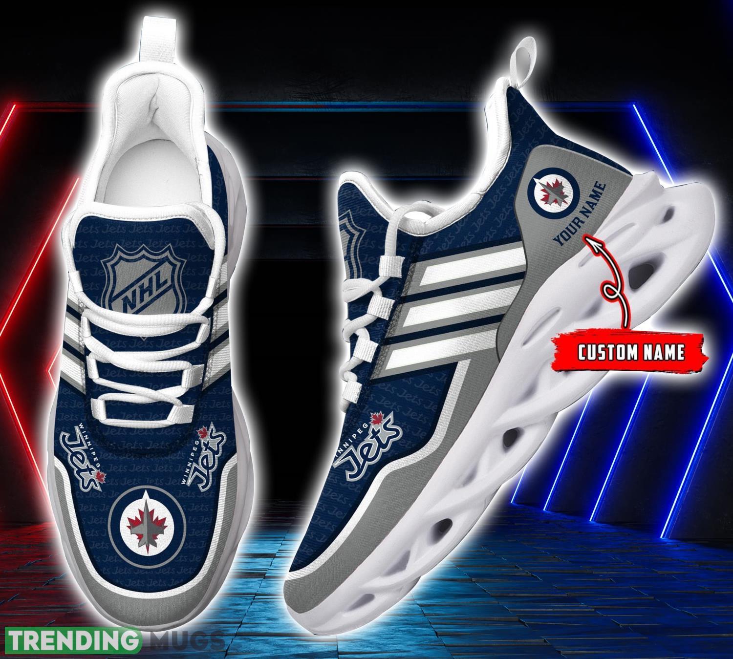 Winnipeg Jets Personalized Max Soul Chunky Sneakers Custom Name Running Shoes Max Soul Winnipeg Jets Personalized Max Soul Chunky Sneakers Custom Name Running Shoes Max Soul