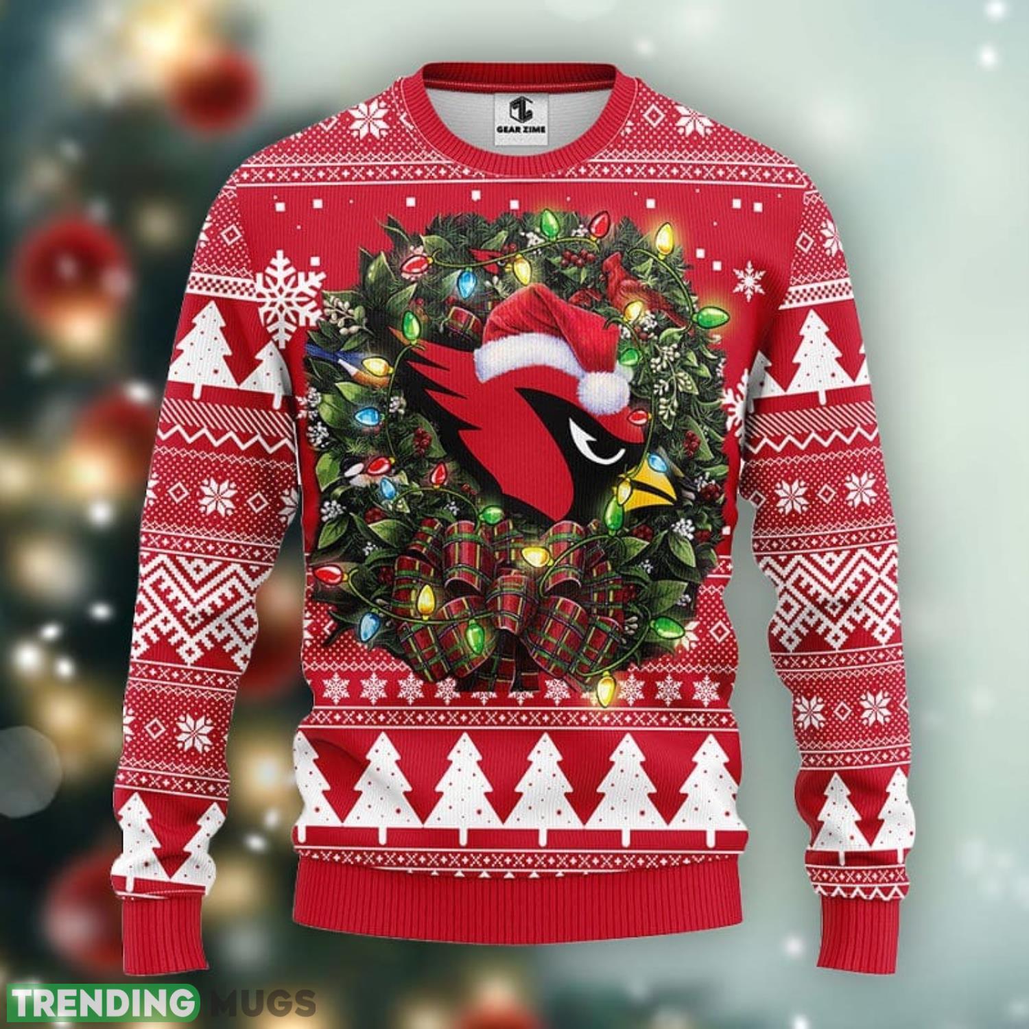 Arizona Cardinals Christmas Ugly Sweater 3D Christmas Xmas Sweater Product Photo 1 Arizona Cardinals Christmas Ugly Sweater 3D Christmas Xmas Sweater Product Photo 1