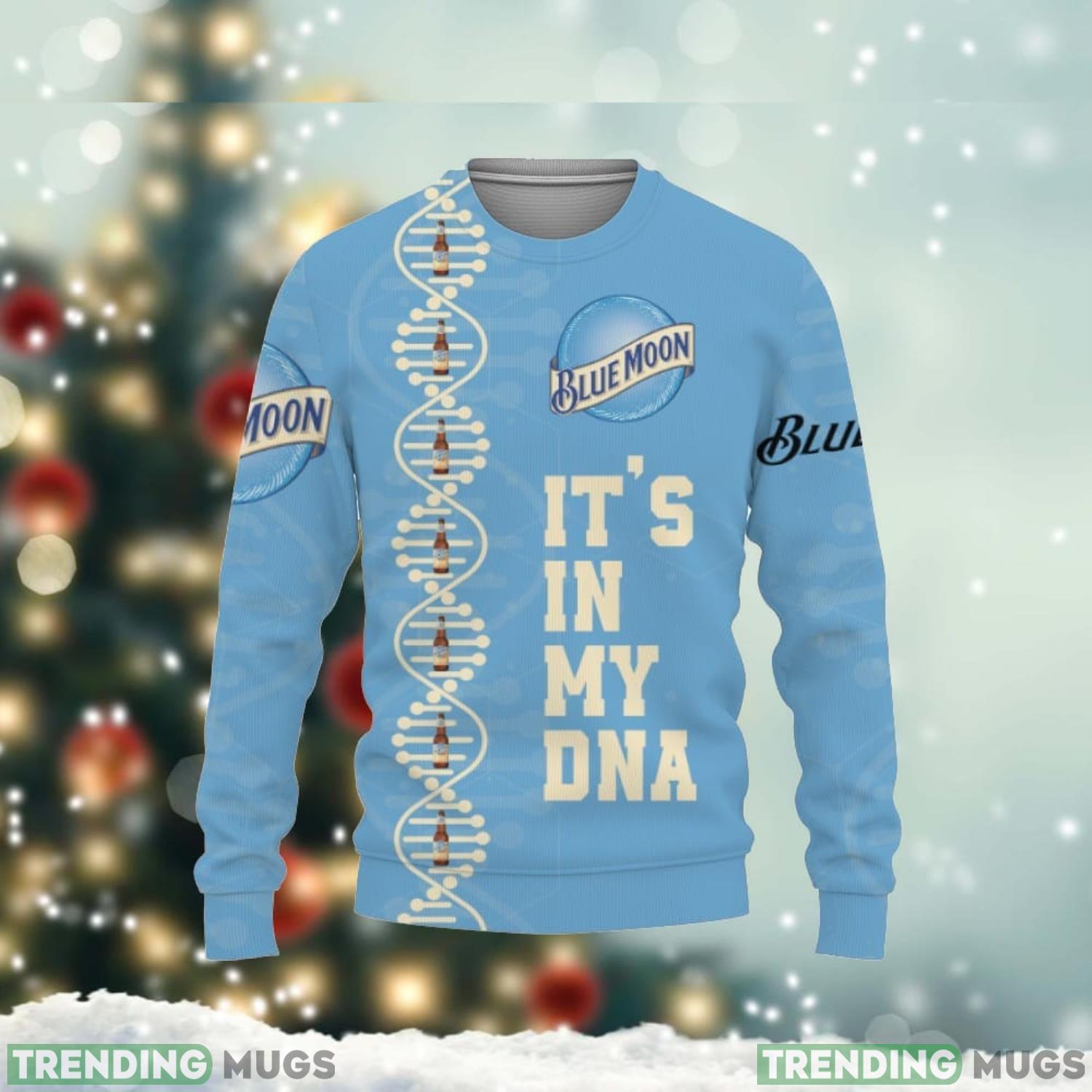 Blue Moon Beers It’s In My DNA 3D Sweater Christmas Gift Ideas Uniex Christmas Gift Product Photo 1 Blue Moon Beers It’s In My DNA 3D Sweater Christmas Gift Ideas Uniex Christmas Gift Product Photo 1