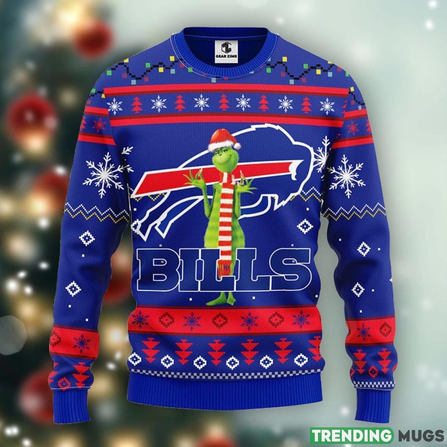 Buffalo Bills Funny Grinch Ugly Christmas Sweater Unisex Christmas Gift Ideas Product Photo 1 Buffalo Bills Funny Grinch Ugly Christmas Sweater Unisex Christmas Gift Ideas Product Photo 1