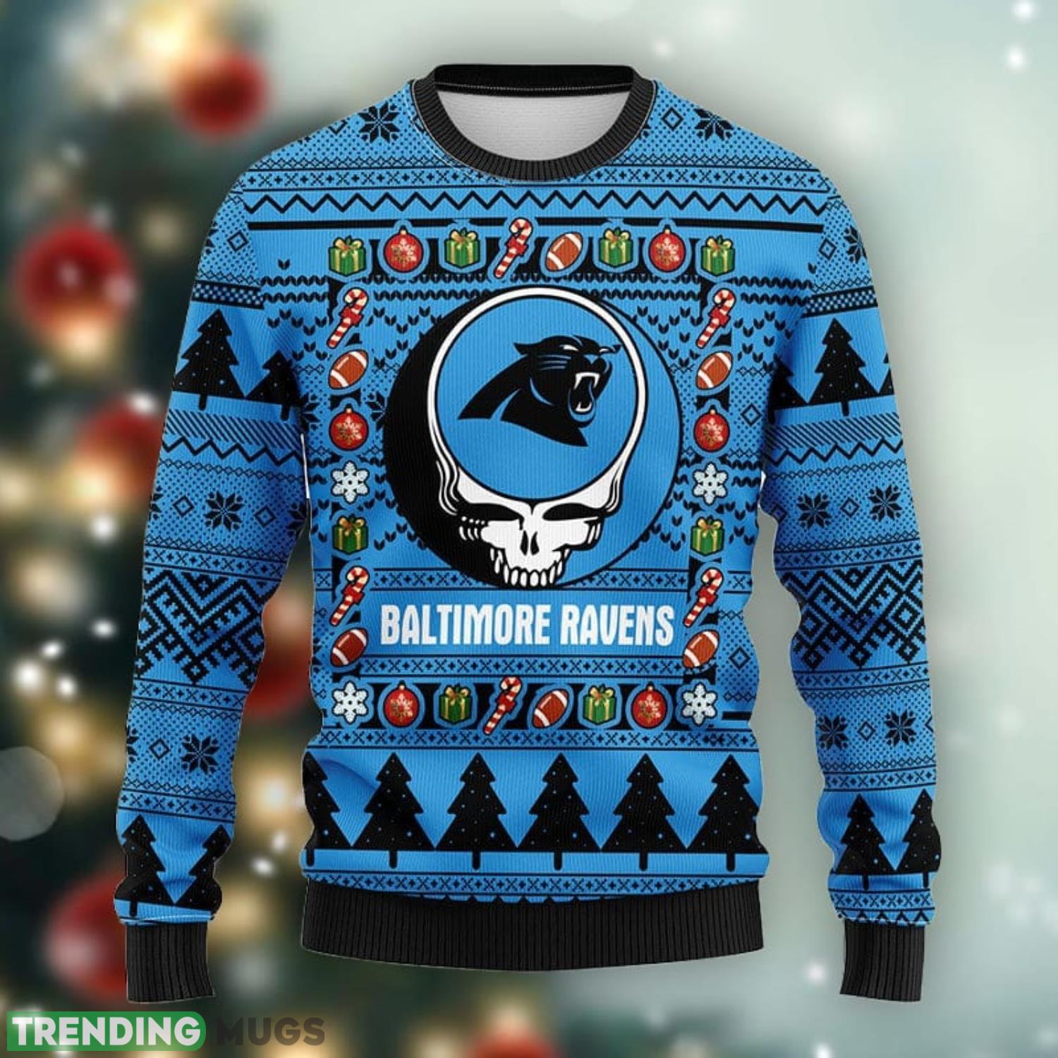 Carolina Panthers Grateful Dead Ugly Christmas Sweater Sport Christmas Gift Ideas Product Photo 1 Carolina Panthers Grateful Dead Ugly Christmas Sweater Sport Christmas Gift Ideas Product Photo 1