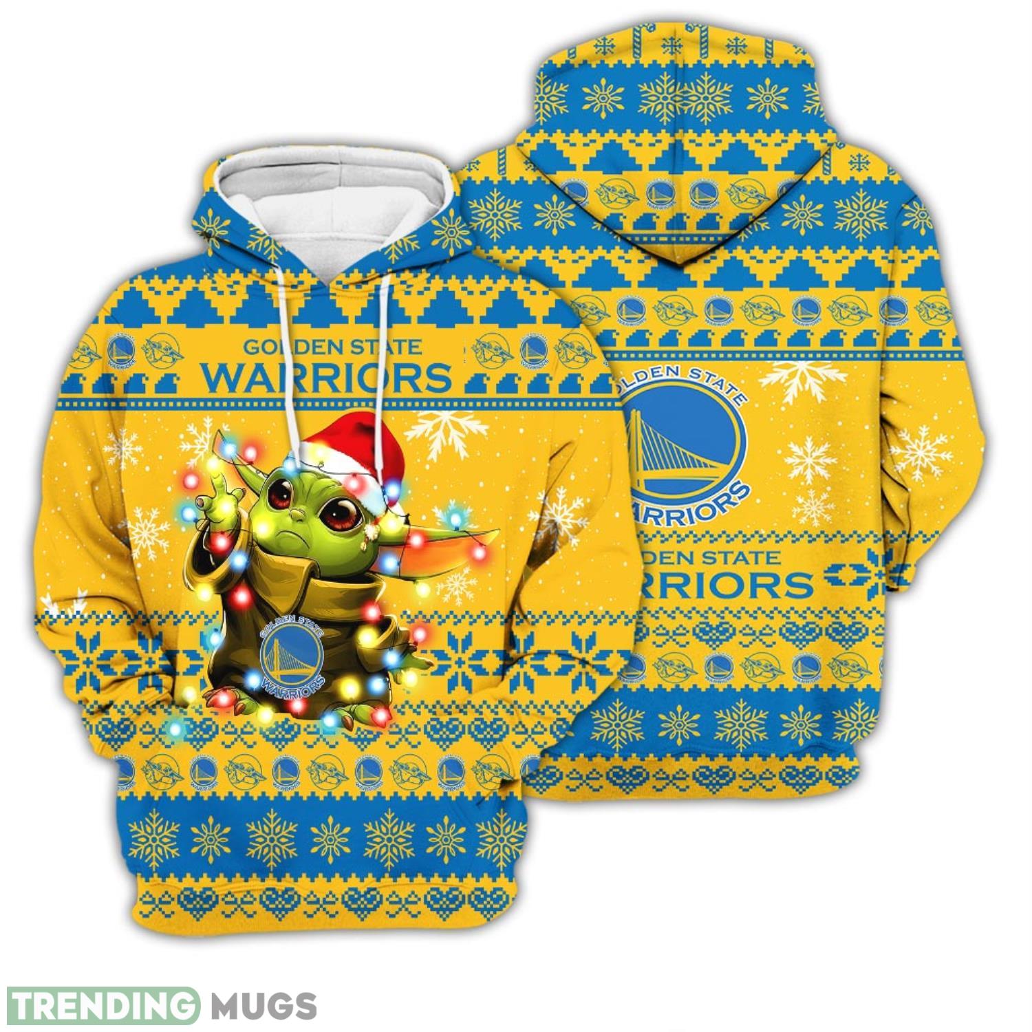 Christmas Gift 3D Hoodie Golden State Warriors Baby Yoda Star Wars Unisex Hoodie For Men and Women Product Photo 1 Christmas Gift 3D Hoodie Golden State Warriors Baby Yoda Star Wars Unisex Hoodie For Men and Women Product Photo 1
