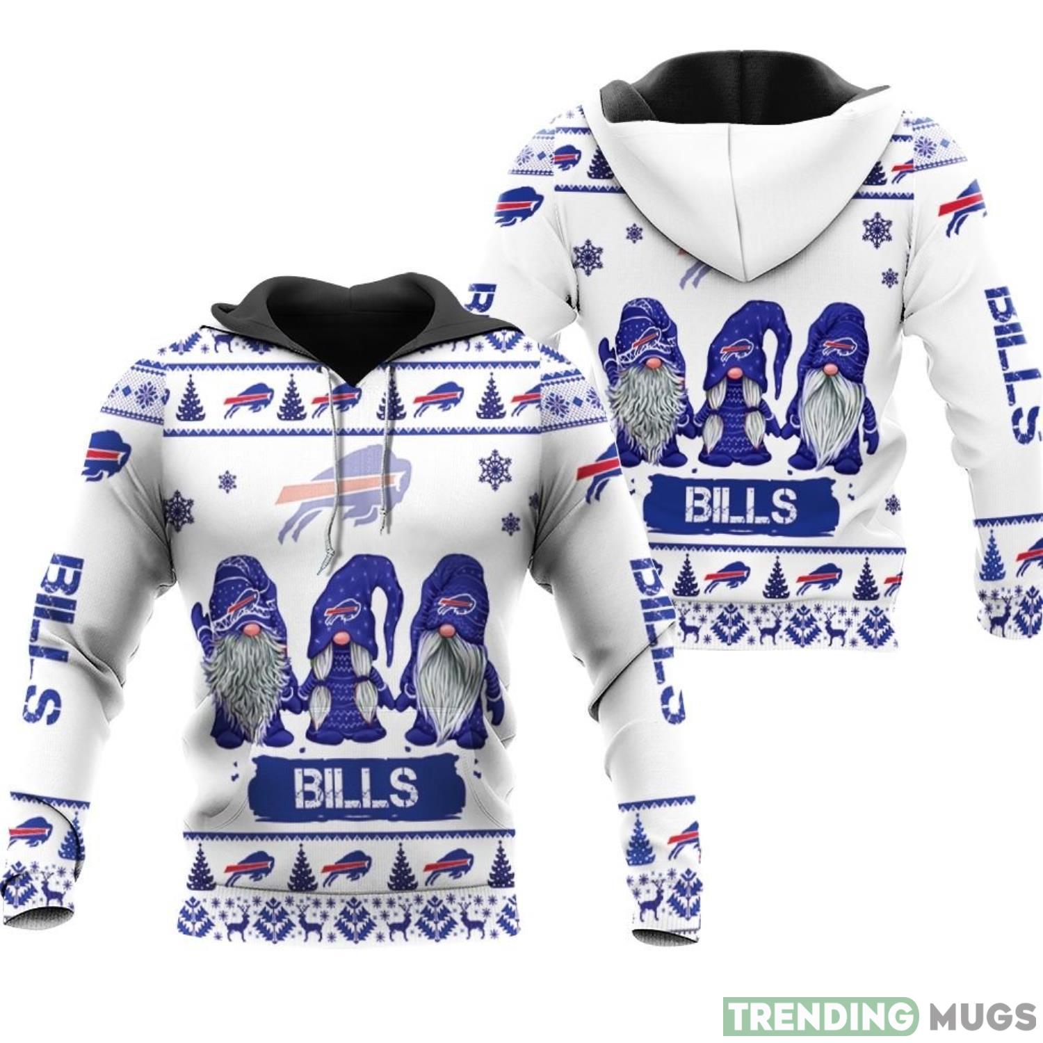 Christmas Gnomes Buffalo Bills 3D Hoodie Zip Hoodie Best Christmas Gift Product Photo 1 Christmas Gnomes Buffalo Bills 3D Hoodie Zip Hoodie Best Christmas Gift Product Photo 1