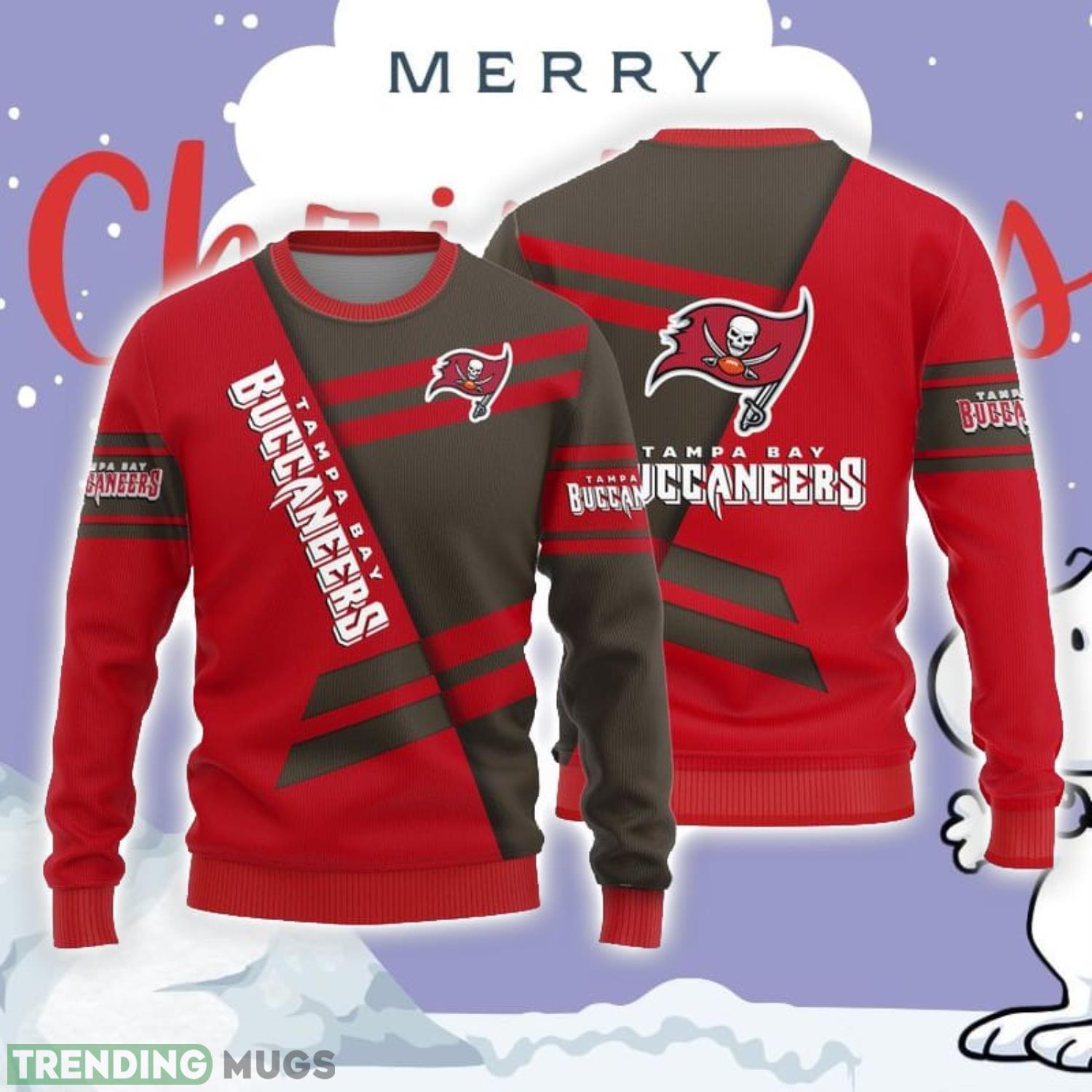 Christmas Sweater Tampa Bay Buccaneers Basic Pattern Limited Edition 3D Sweater Product Photo 1 Christmas Sweater Tampa Bay Buccaneers Basic Pattern Limited Edition 3D Sweater Product Photo 1