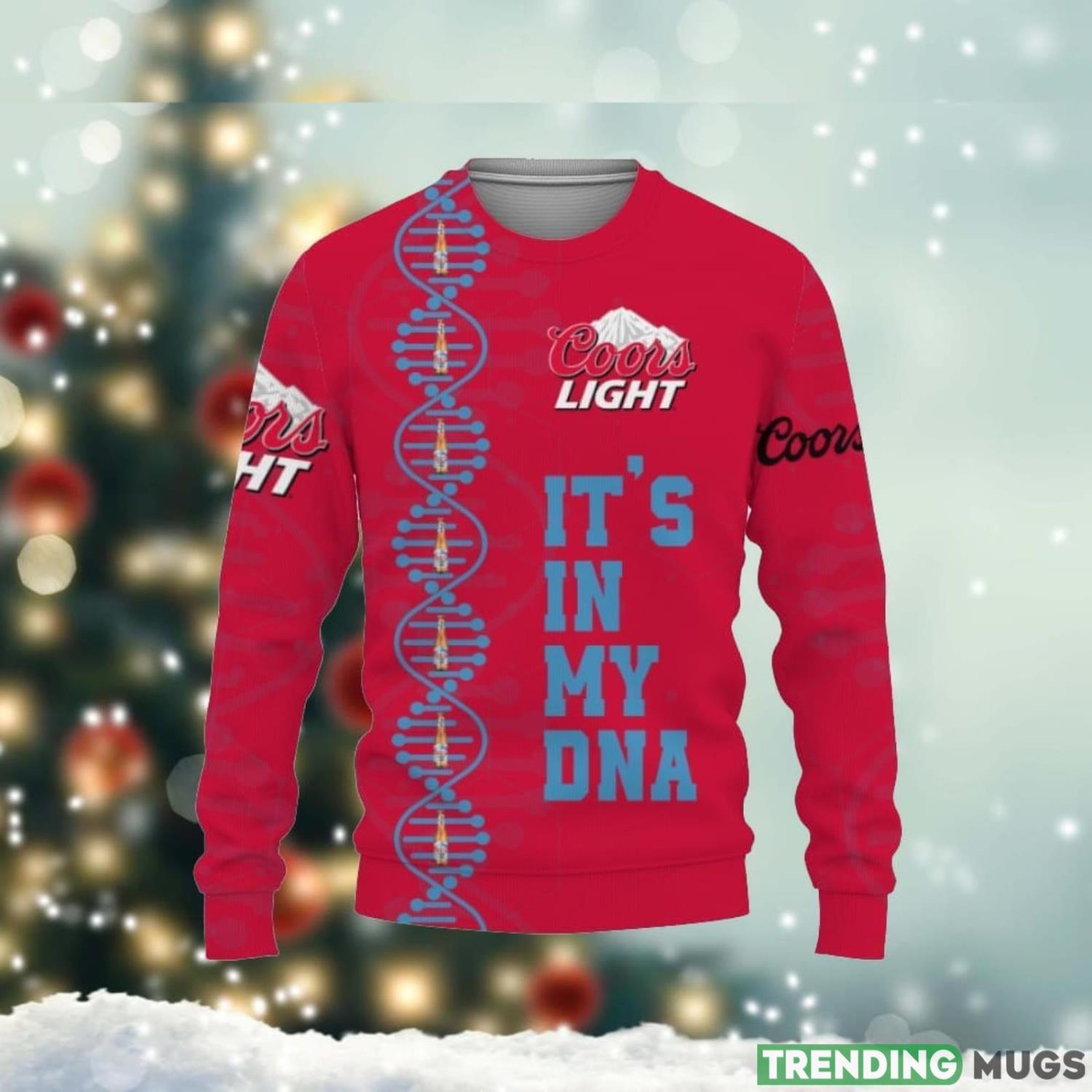 Coors Light Beers It’s In My DNA 3D Sweater Christmas Gift Ideas Uniex Christmas Gift Product Photo 1 Coors Light Beers It’s In My DNA 3D Sweater Christmas Gift Ideas Uniex Christmas Gift Product Photo 1