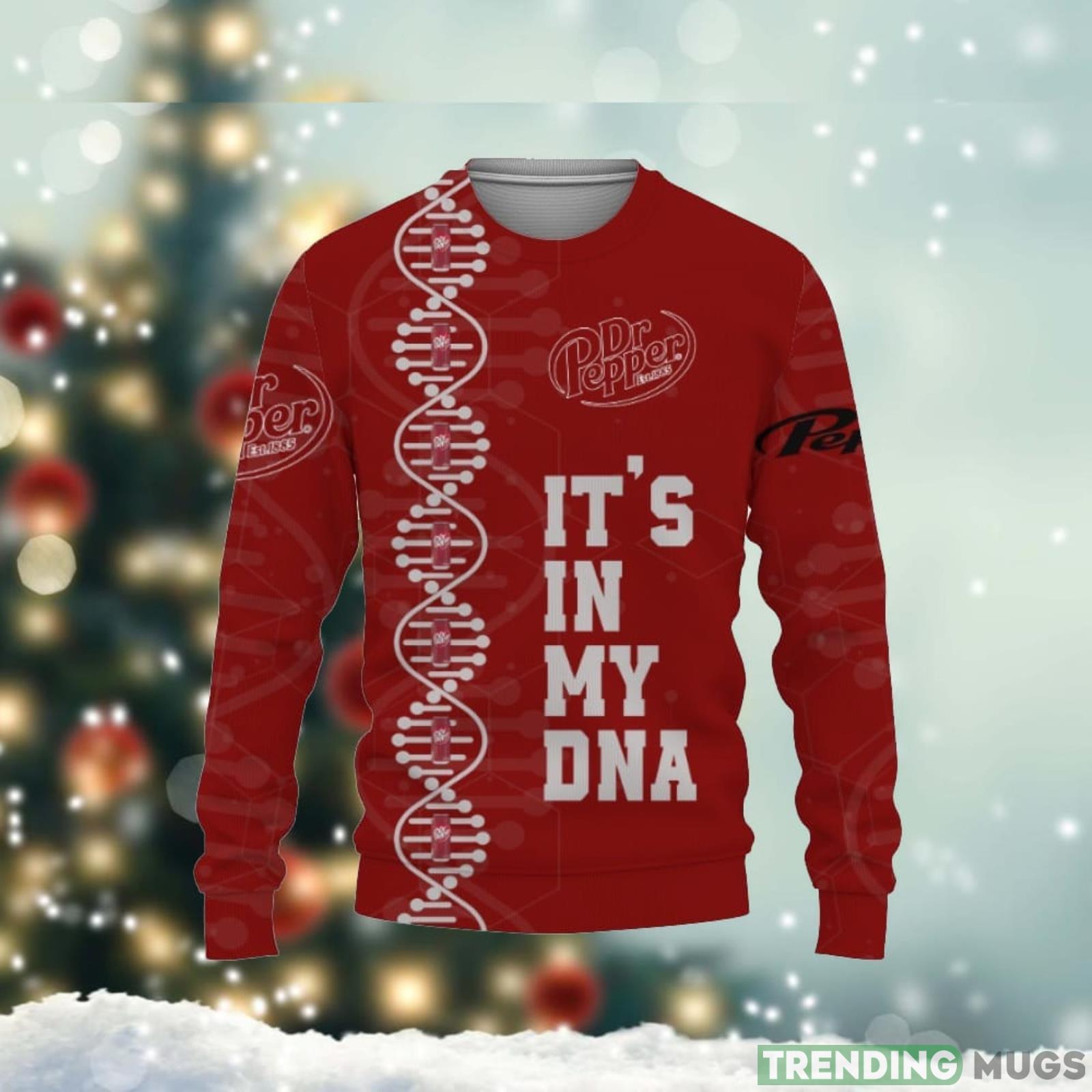Dr Pepper Soft Drink It’s In My DNA 3D Sweater Uniex Christmas Gift Product Photo 1 Dr Pepper Soft Drink It’s In My DNA 3D Sweater Uniex Christmas Gift Product Photo 1
