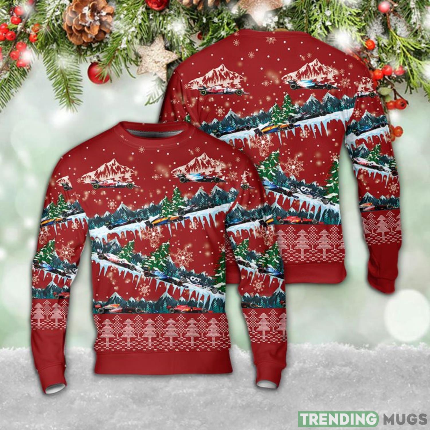 F1 Formula One Teams 2022 Christmas AOP Sweater Christmas Gift Sweater Product Photo 1 F1 Formula One Teams 2022 Christmas AOP Sweater Christmas Gift Sweater Product Photo 1