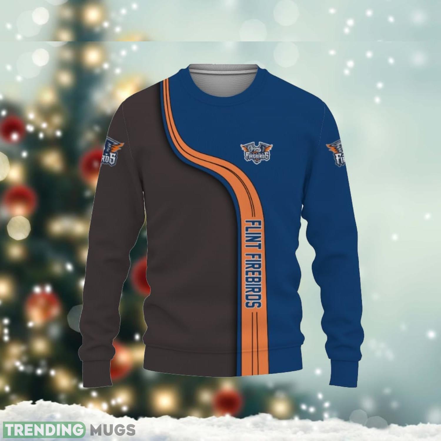 Flint Firebirds American Sports Teams 3D Sweater Unisex Christmas Gift Product Photo 1 Flint Firebirds American Sports Teams 3D Sweater Unisex Christmas Gift Product Photo 1