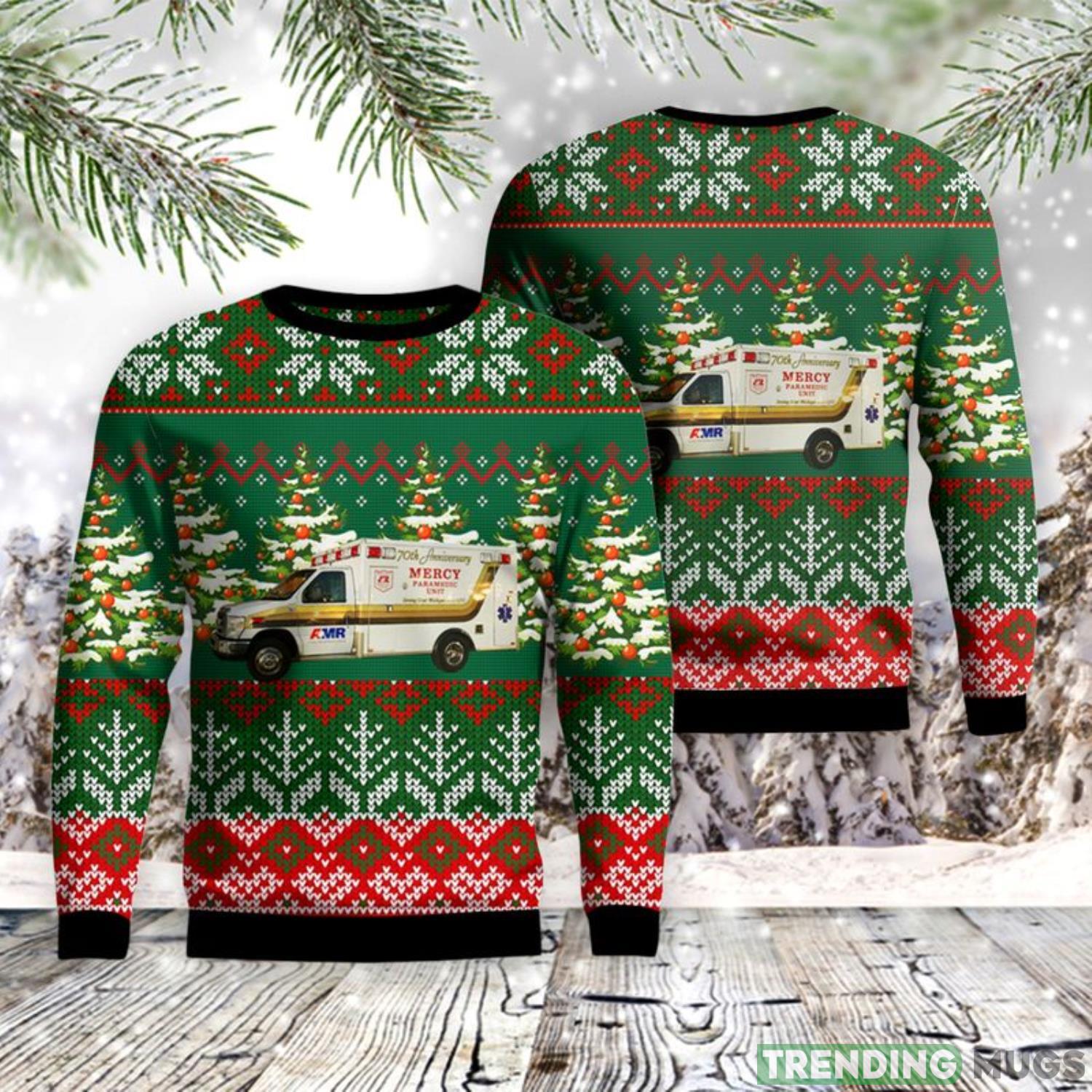 Grand Rapids, Michigan, AMR West Michigan AOP Sweater Christmas Gift Sweater Product Photo 1 Grand Rapids, Michigan, AMR West Michigan AOP Sweater Christmas Gift Sweater Product Photo 1