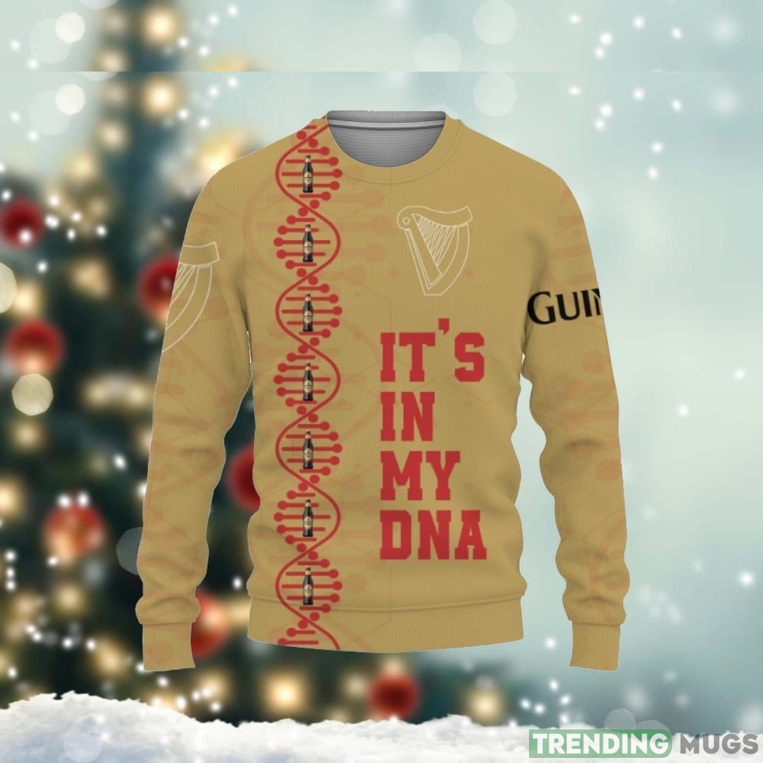Guinness Beers It’s In My DNA 3D Sweater Cute Gift Uniex Christmas Gift Product Photo 1 Guinness Beers It’s In My DNA 3D Sweater Cute Gift Uniex Christmas Gift Product Photo 1