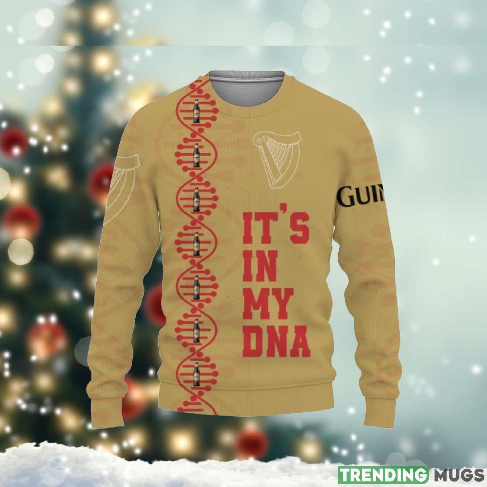 Guinness Beers It’s In My DNA 3D Sweater Uniex Christmas Gift Product Photo 1 Guinness Beers It’s In My DNA 3D Sweater Uniex Christmas Gift Product Photo 1