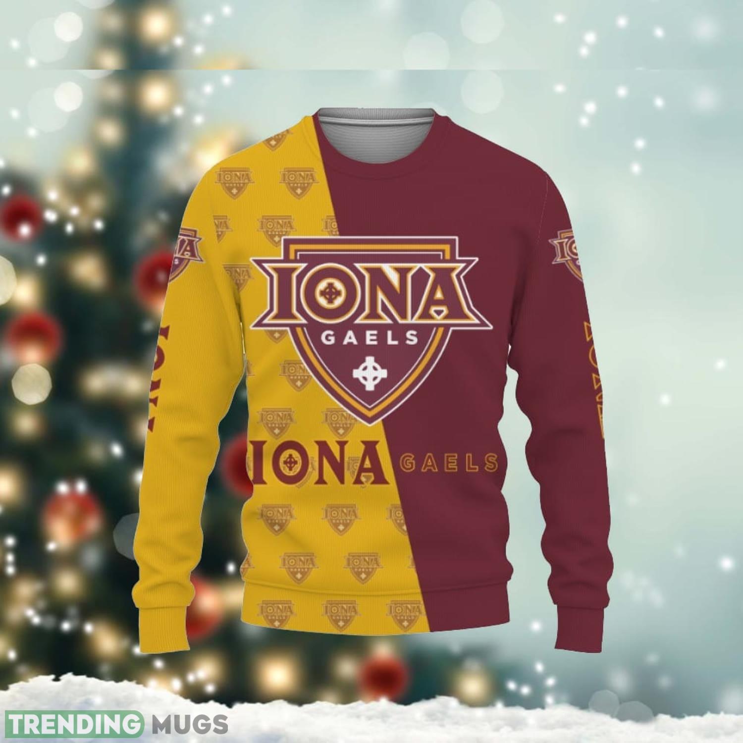 Iona Gaels Sports American Football 3D Shirt 3D Sweater Unisex Christmas Gift Product Photo 1