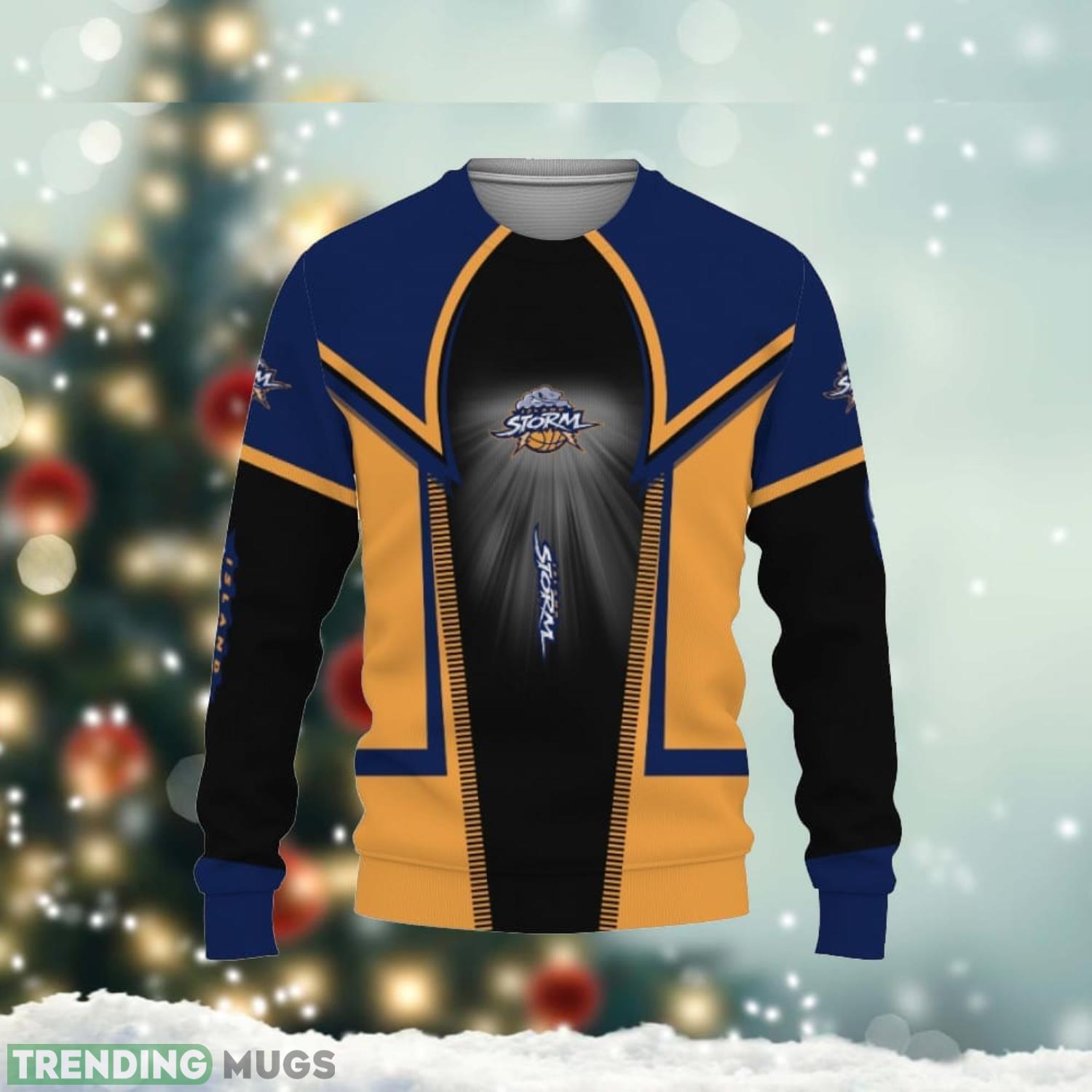 Island Storm Football American Gift For Fan 3D Sweater Unisex Christmas Gift Product Photo 1